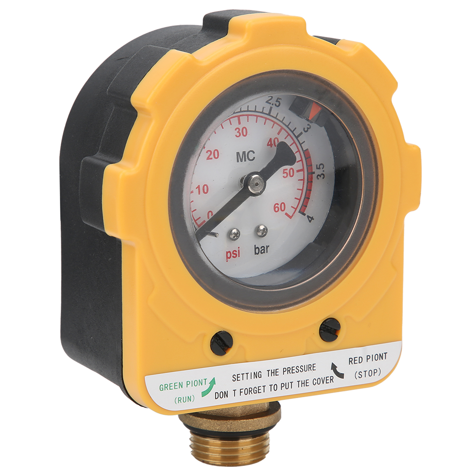 Automatischer Druckregler Für Wasserpumpen, Npt4-gewinde, 1500 W, 30 A, 0–60 Psi, Stecker E04-1500eu, 220 V Wechselstrom