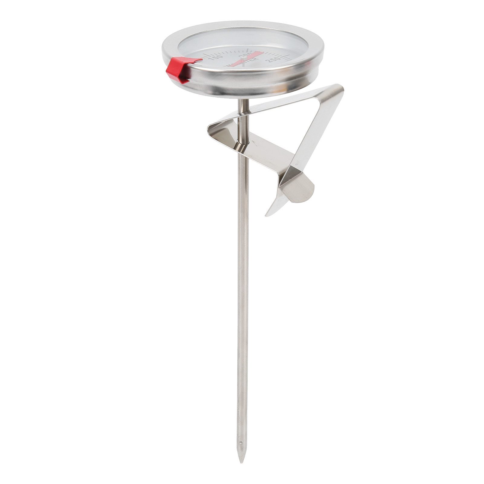 Bratthermometer Aus Edelstahl Mit 5 Cm Zifferblatt Für Ölpfannen Tte3512515cm