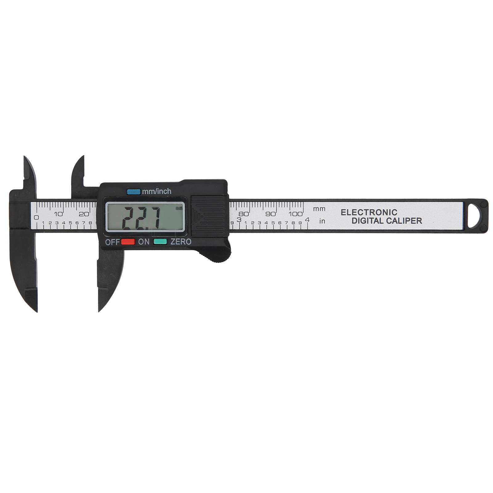 Hochpräziser Digitaler Lcd-messschieber, Gehäuse Aus Kohlenstofffaserverstärktem Kunststoff, Nonius-skala 0–100 Mm.