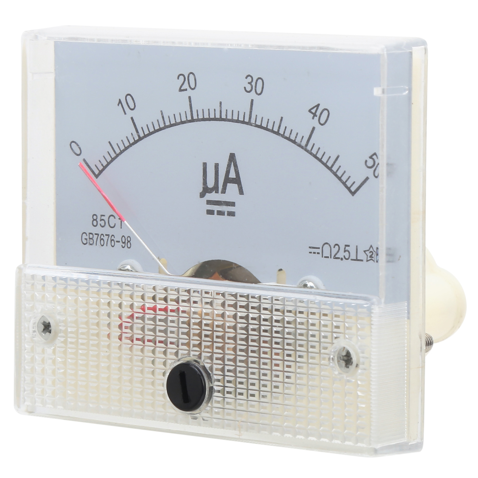85c1 Dc0-50ua Nadel-gleichstrom-amperemeterkopf, Messgerät Für Leitungsstromkreise