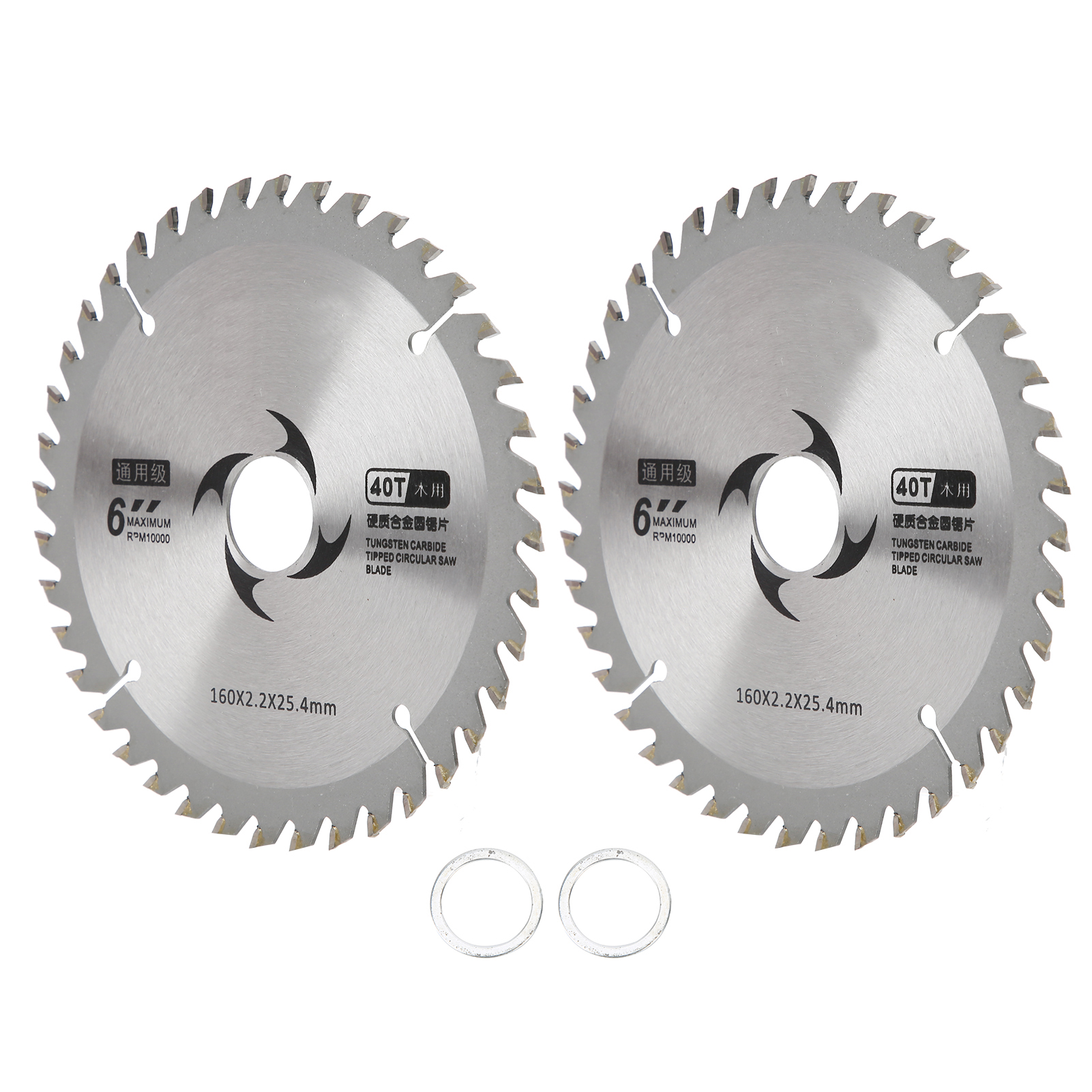 15 Cm (6 Zoll) Lange, Universelle Sägeblätter Aus Hartmetall Mit 40 Zähnen Für Die Holzbearbeitung.