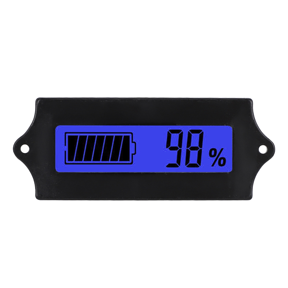 Voltmeter Mit Lcd-anzeige Und Kontrollleuchte (blaues Licht) Für Gy-6g 12-84v-batterie