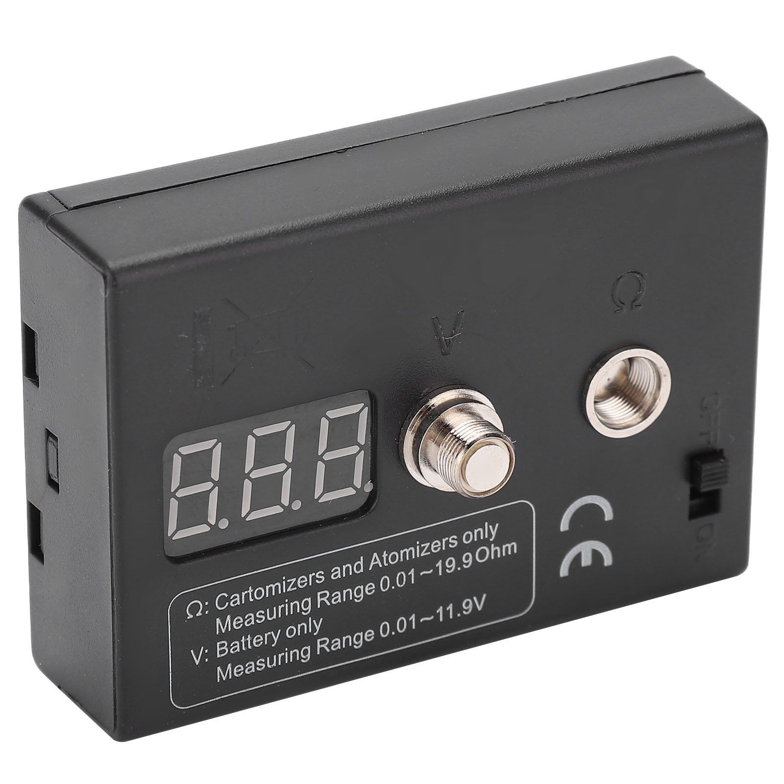 Ohmmeter-widerstandsmessgerät, Spulenmess- Und Prüfwerkzeug Für Verdampfer, 3 V 0,01–20 Ω