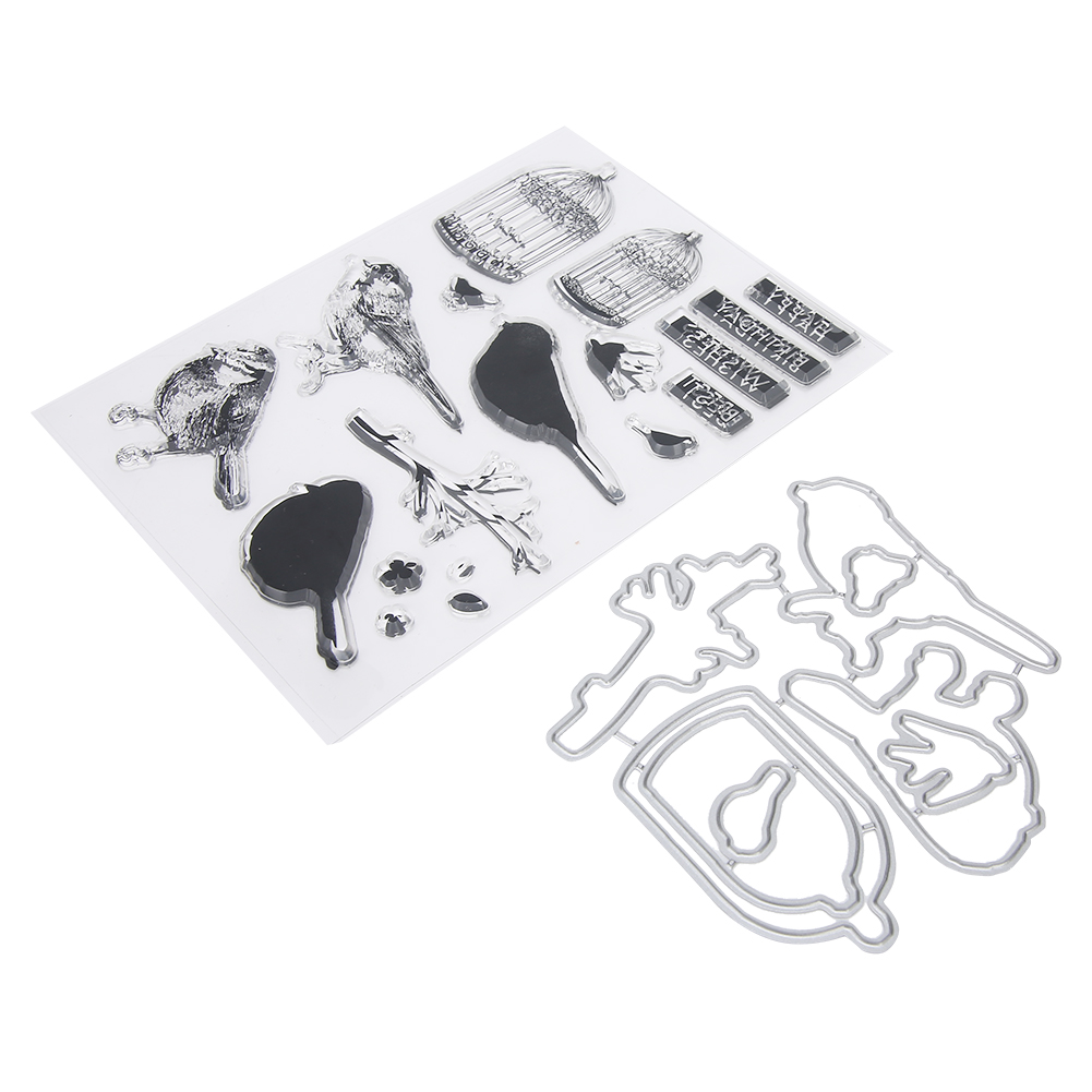 Transparenter Silikonstempel Zum Scrapbooking, Dekorieren Von Fotoalben Oder Vogelkäfigen. Ideal Zum Gestalten Handgemachter Erinnerungen.