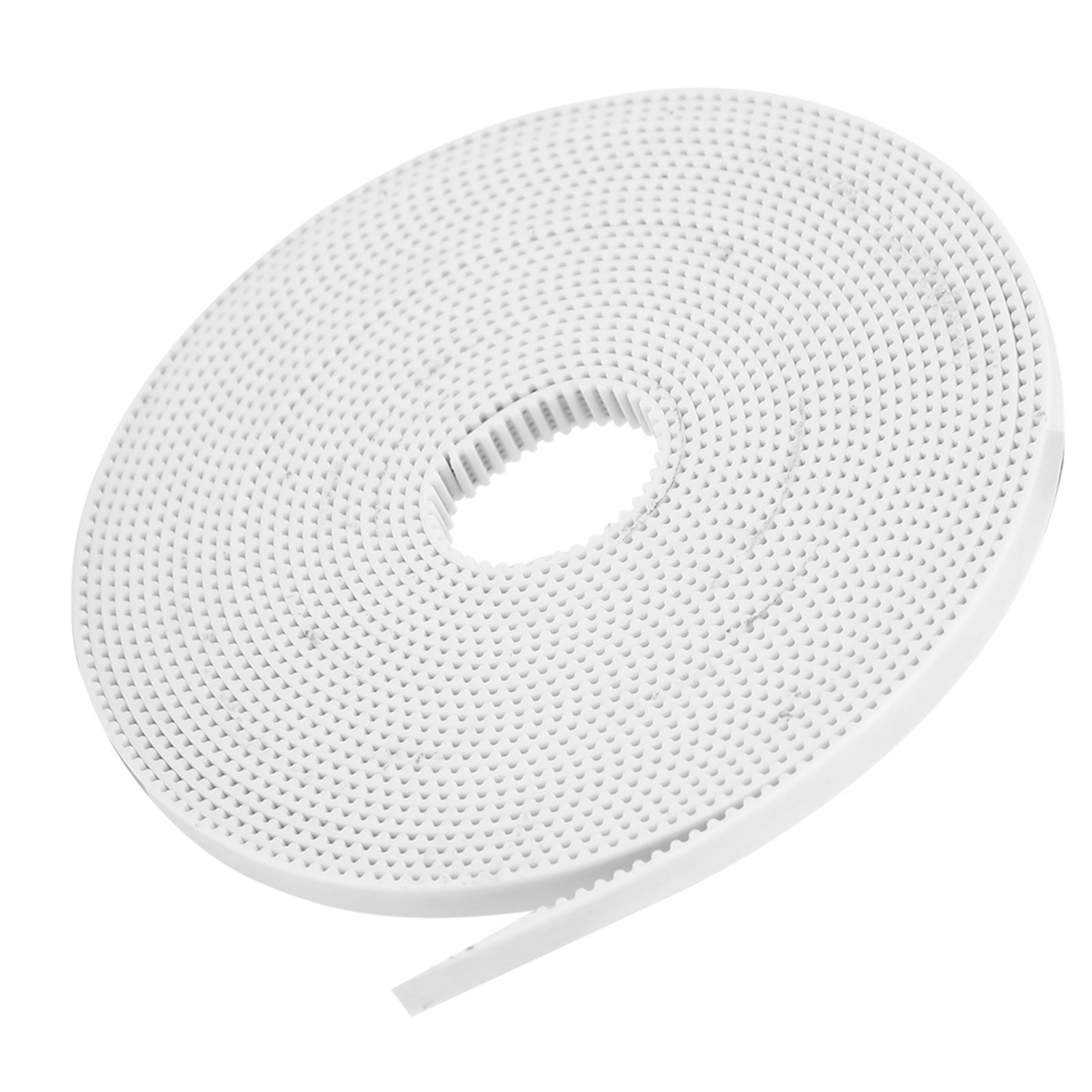 Weißer, Rutschfester Synchronriemen Mit Zahnung Und Stahlkern, 2gt6mm (5 Meter)