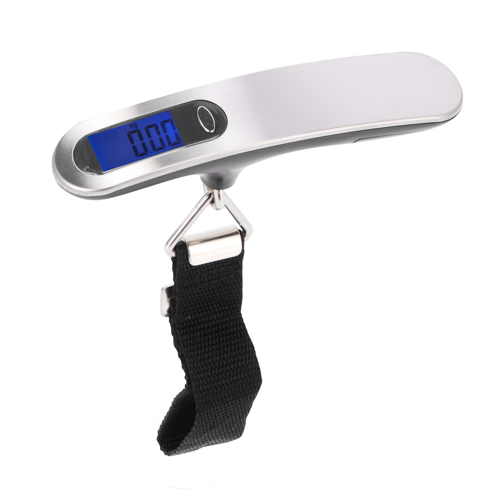 Tragbare Digitale Gepäckwaage Mit Haken Und Hintergrundbeleuchtetem Display