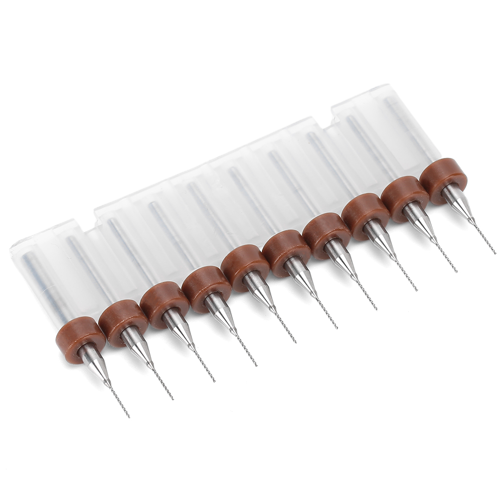 Set Mit 10 Mini-bohrern (0,5 Mm) Für Holzbearbeitung, Bohrarbeiten, Uhren- Und Handy-reparaturen.