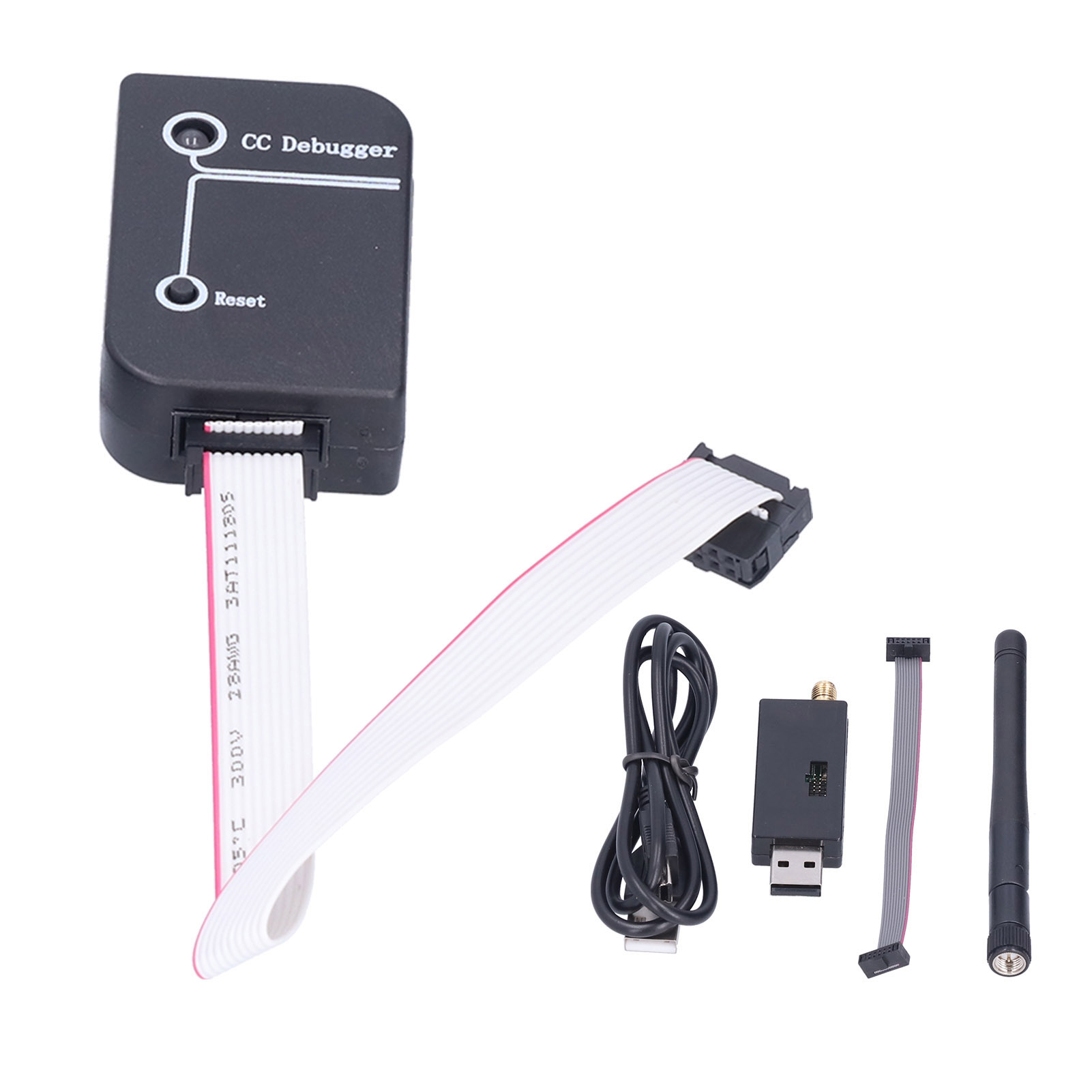 Cc Debugger Rf-systemprogrammierer 2,405–2,485 Ghz Zubehörmodul Mit Antenne Und Usb-kabel Cc2540