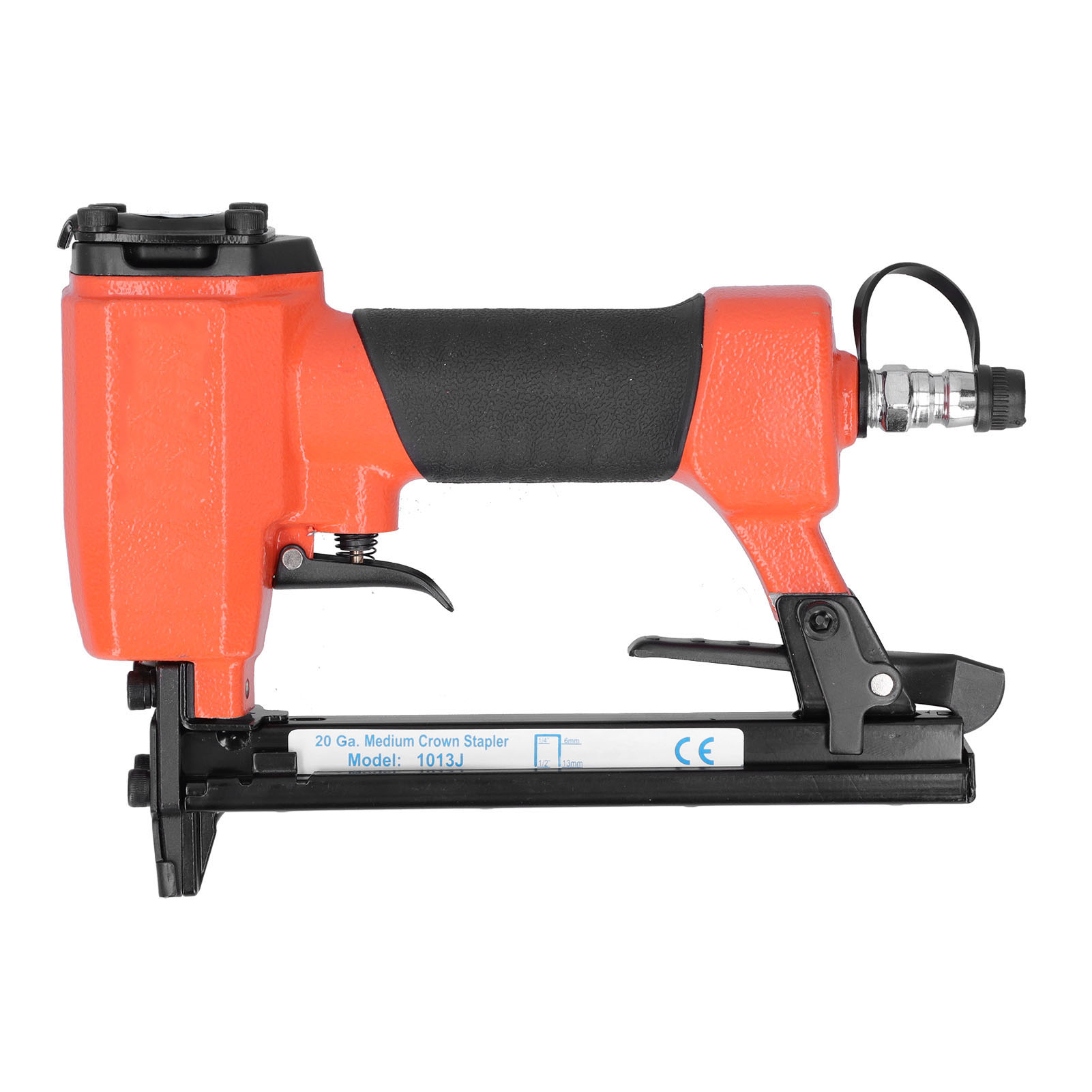 Pneumatischer Nagler Aus Legiertem Stahl, Kleine Tragbare Naglermaschine Für Die Holzbearbeitung, 4–7 Kg/cm, 1013j