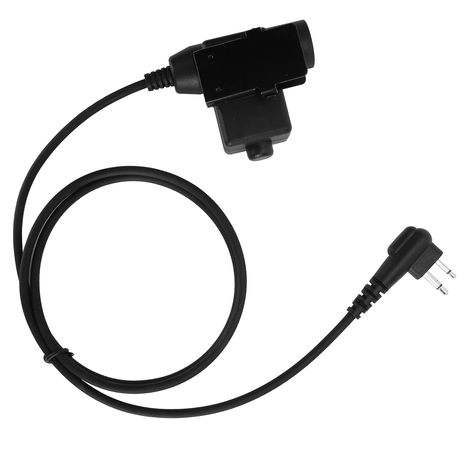 2-poliger Ptt-headset-adapter U94 Für Motorola Gp88 Gp300 Gp3688 Dep450 Handfunkgeräte