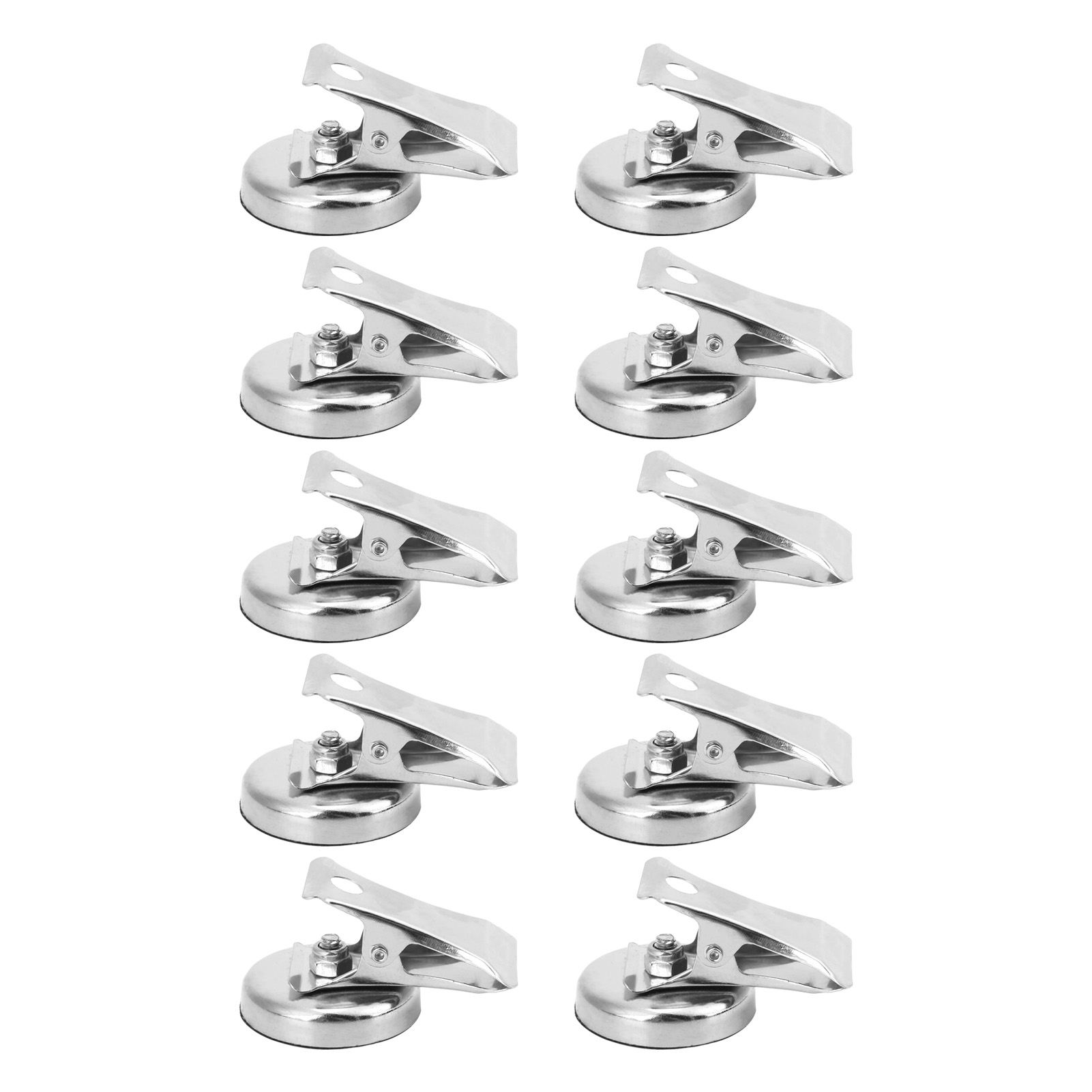 Set Mit 10 Force Magnet L40 Magnet-axtklemmen, 32 Mm Edelstahl Mit Kratzfester Flanellbeschichtung
