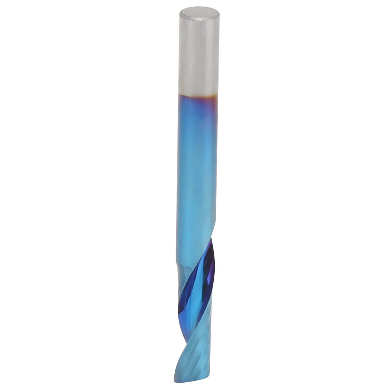 Einschneidiger Schaftfräser, Blaue Nano-beschichtung, 4x12x40 Cnc-schneidwerkzeug