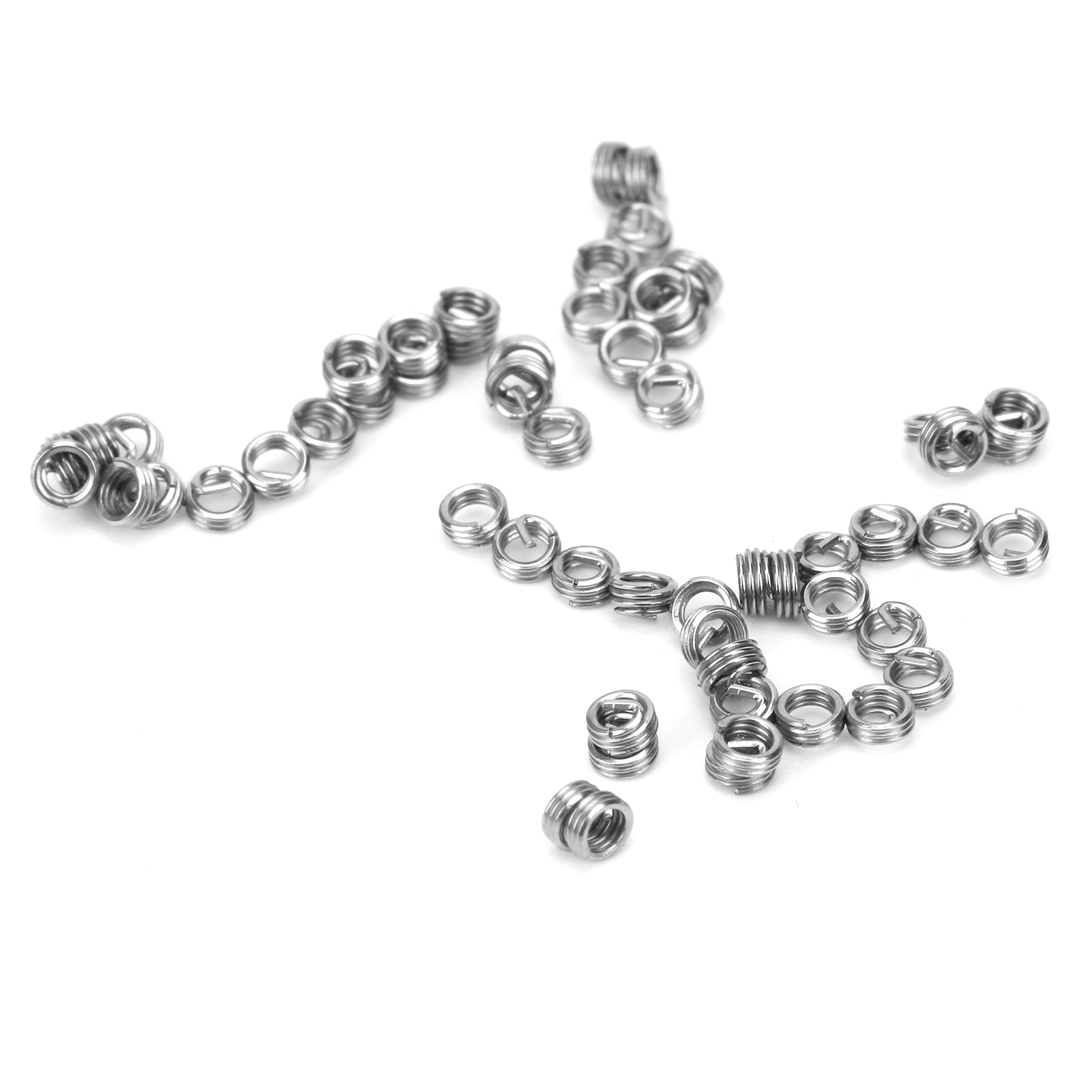 50 Gewindeeinsätze Für Kabelreparaturen, Schutzhüllen, Reduzierstücke Und Befestigungsmuttern M1,6 X 0,351d