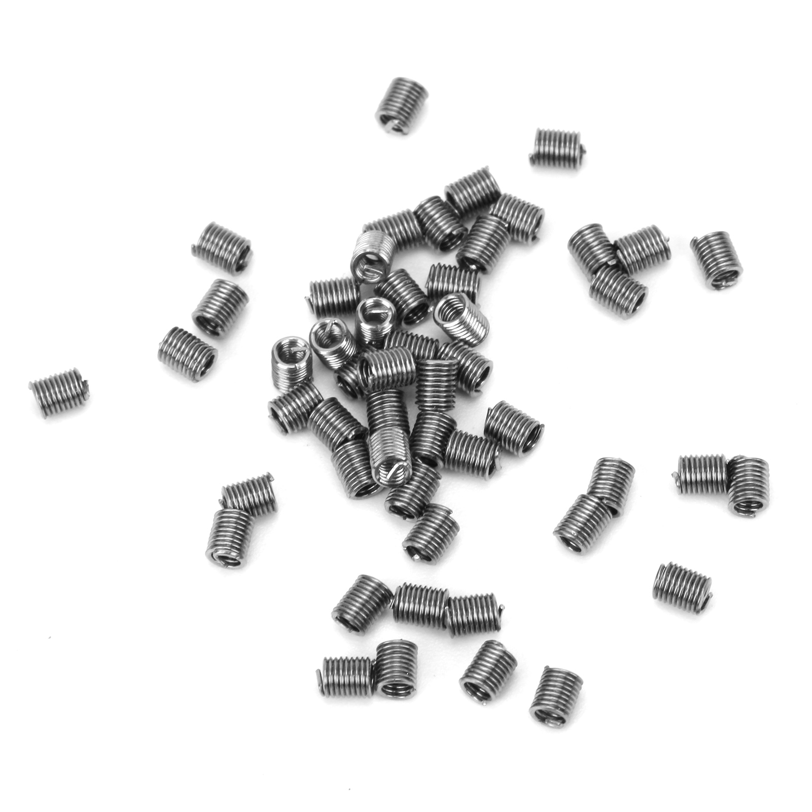 50 Gewindeeinsätze Für Kabelreparaturen, Schutzhüllen, Reduzierstücke Und Befestigungsmuttern M1,6 X 0,353d