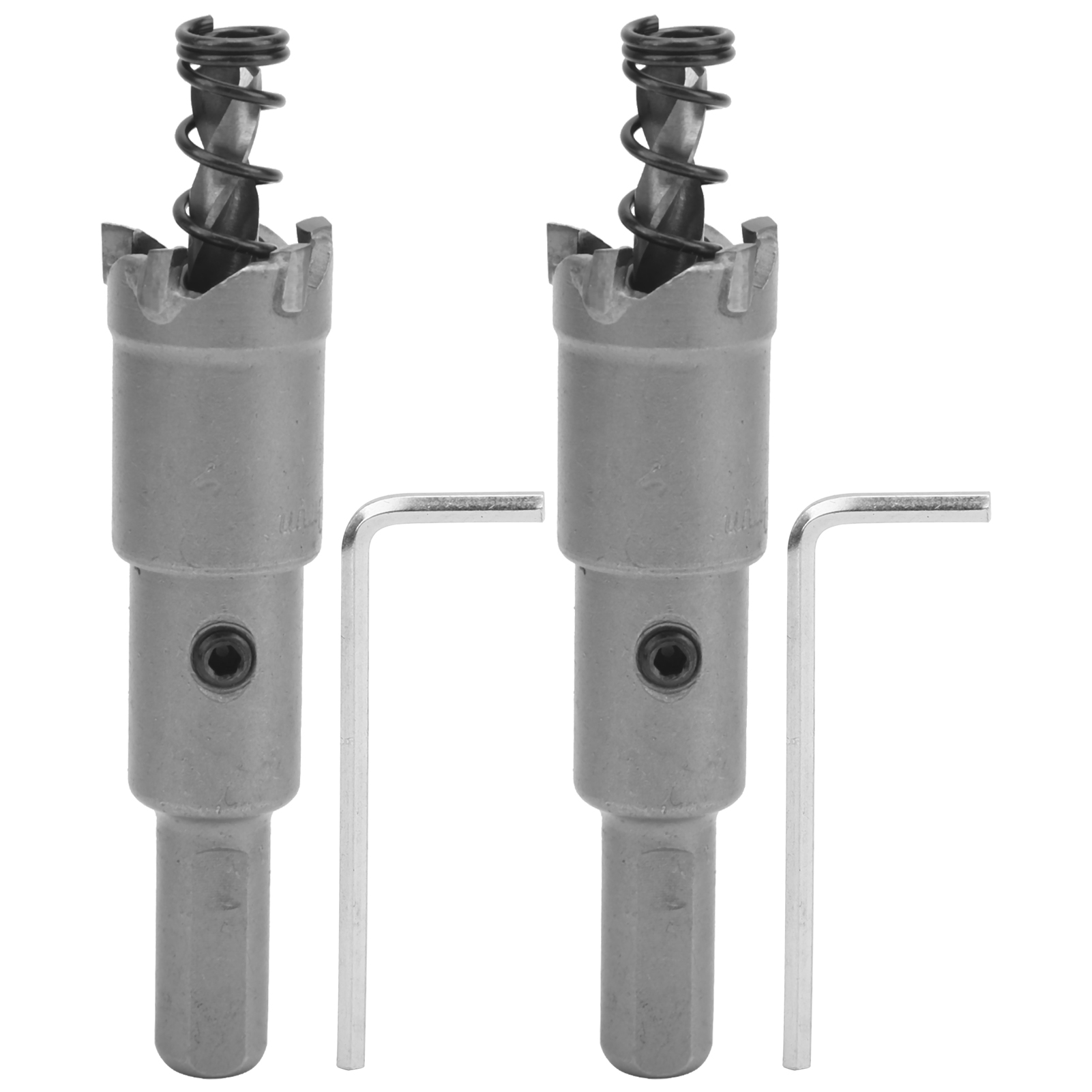 Set Mit 2 Hartmetall-lochsägen Zum Schneiden Dicker Metallbleche (16,5 Mm Durchmesser) – Industriebedarf