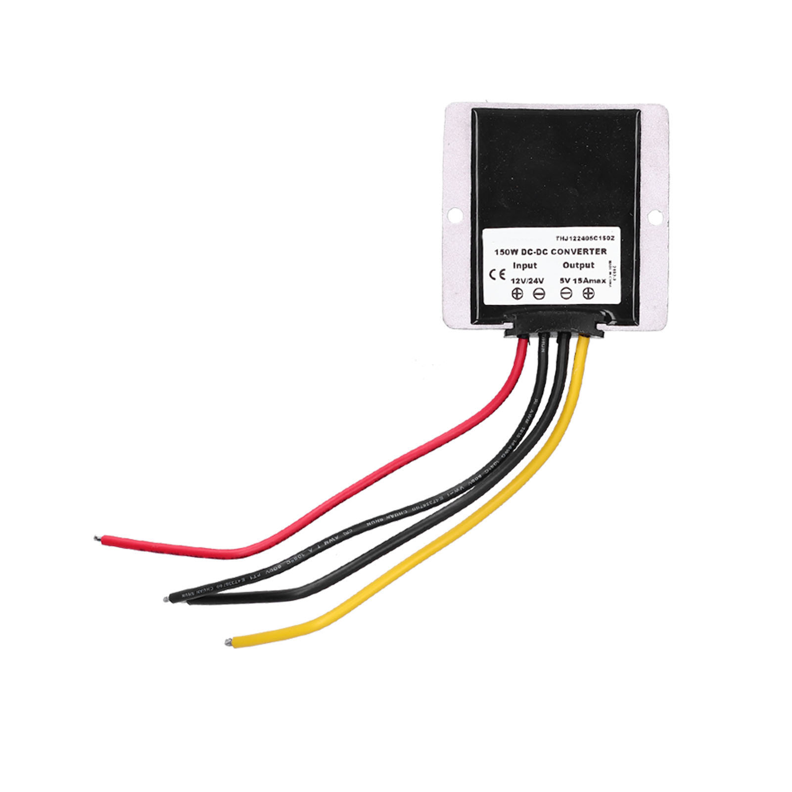 12v/24v Auf 5v Dc-abwärtswandler Mit Wärmeableitung, Dc-spannungsregler Für Kfz-überwachungssysteme (15a (thj122405c75z))