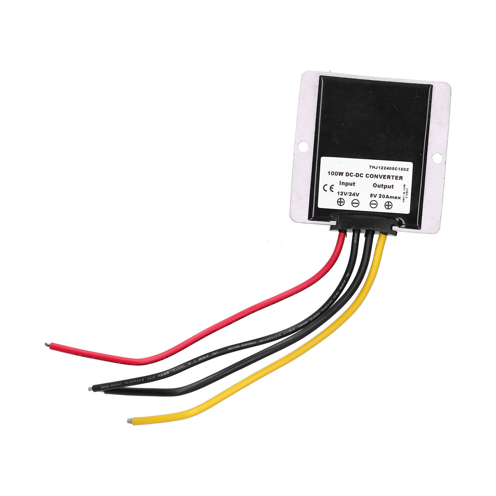 12v/24v Auf 5v Dc-abwärtswandler Mit Wärmeableitung, Dc-spannungsregler Für Kfz-überwachungssysteme (20a (thj122405c100z))
