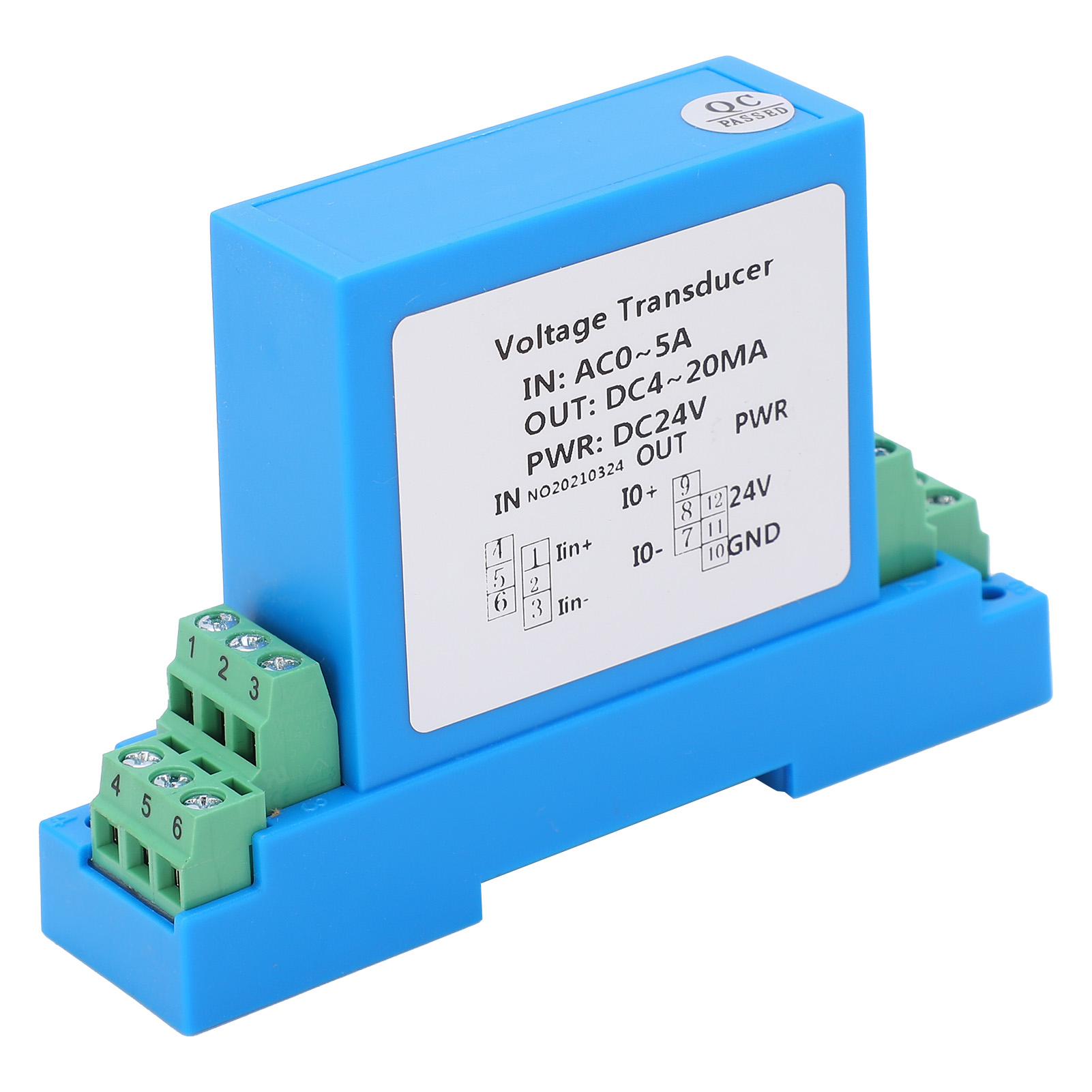 Gleichstrom-4-20 Ma Wechselstrom-umsetzer, Wechselstrom-0-5 A-leistungsverteilungs-steuerstromwandler
