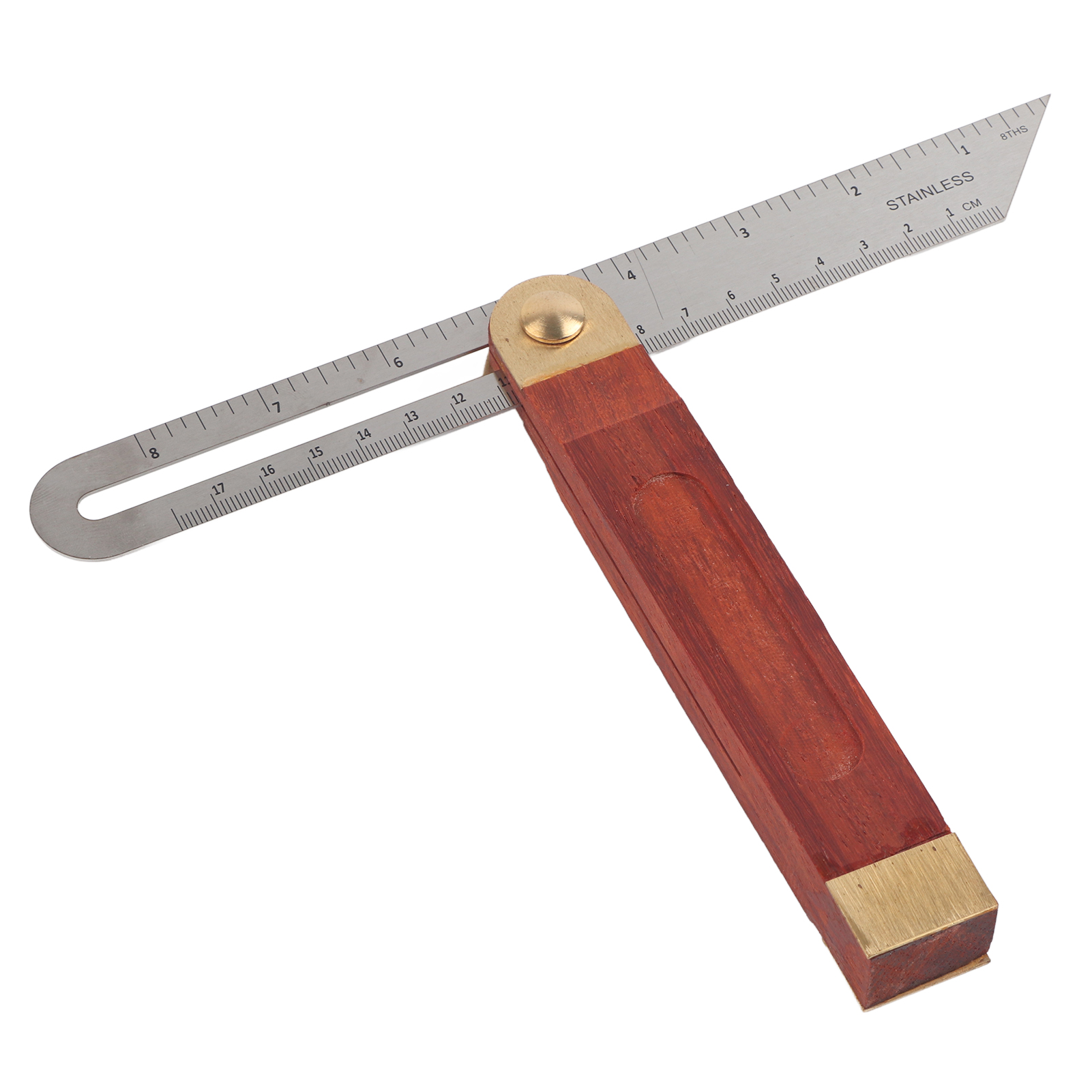 Verstellbares Winkelmessgerät Für Die Holzbearbeitung, 23 Cm (9 Zoll) Beweglicher T-winkel, Holzbearbeitungswerkzeug
