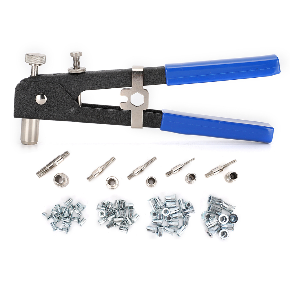 Set Mit 86 Nietpistolen, Rutschfestem Pvc-griff Und Kunststoffkoffer (jd-4623)