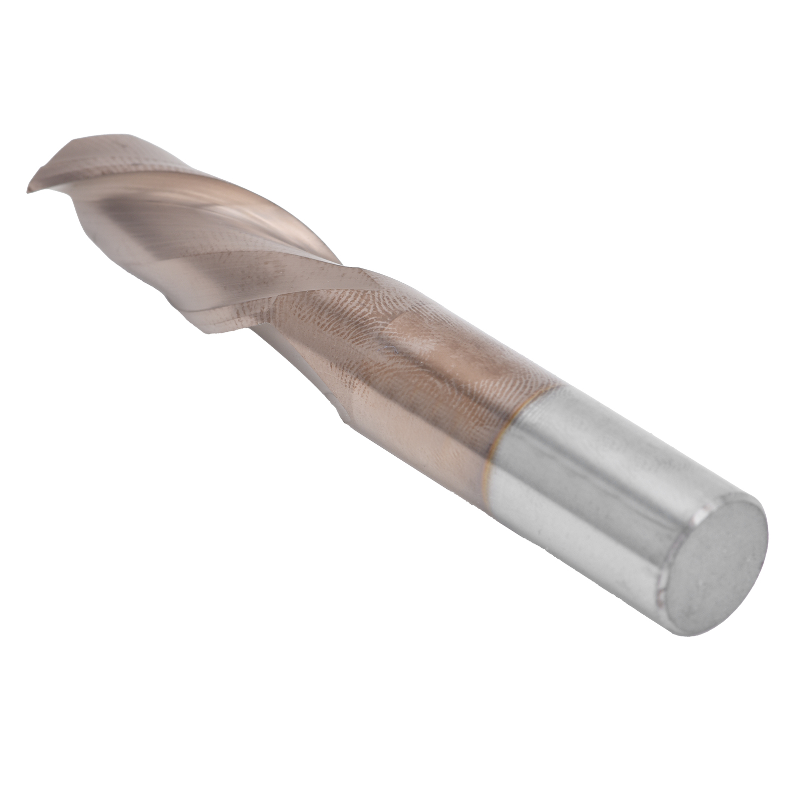 Gerader 2-schneiden-fräser Aus Schnellarbeitsstahl Für Gehärtete Legierte Stähle, Durchmesser 12 X 12 X 30 X 75 Mm (l).