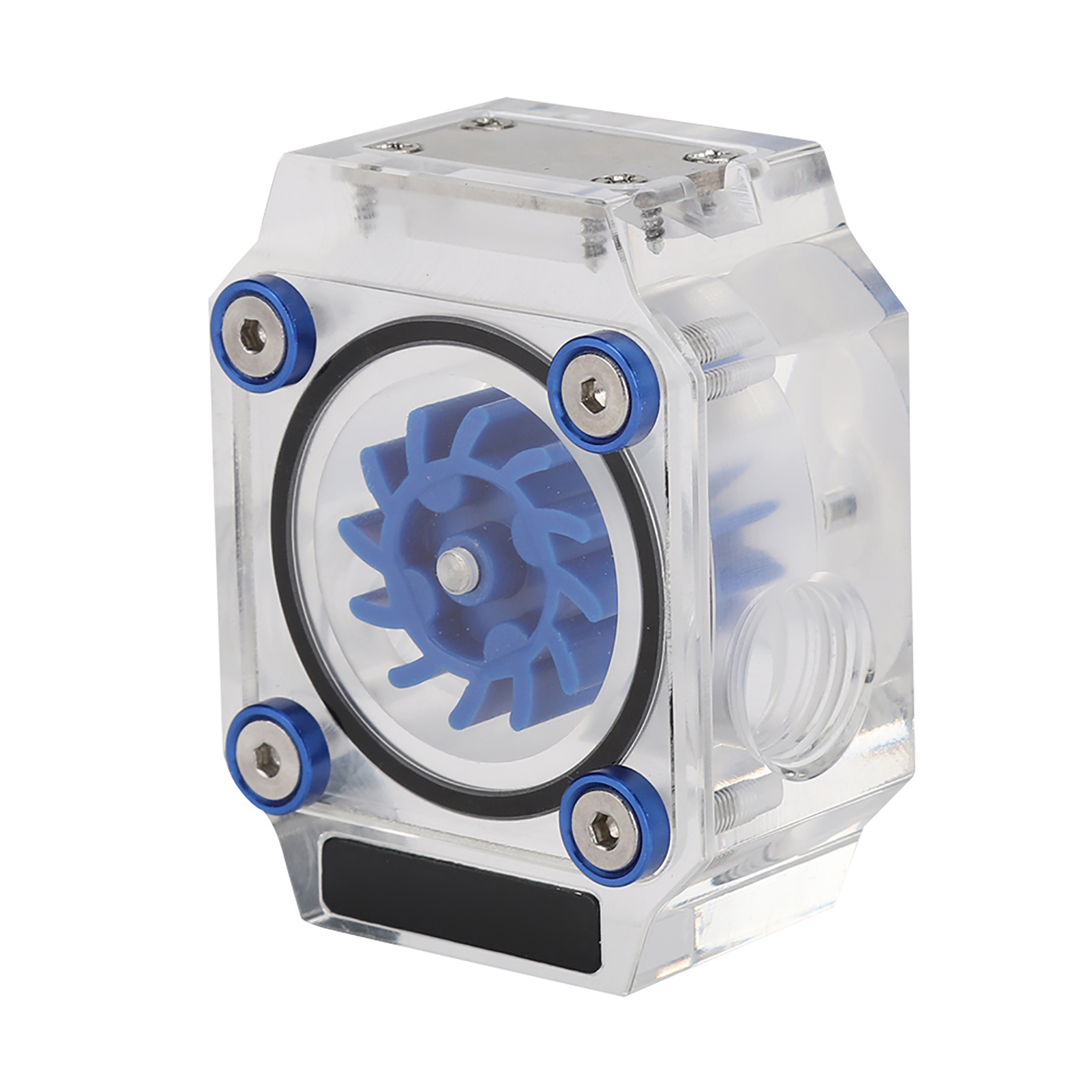 Lsj Xga Wasserdurchflussanzeiger Für Computerkühlsysteme, Acryl, G1/4 Zoll (blau).