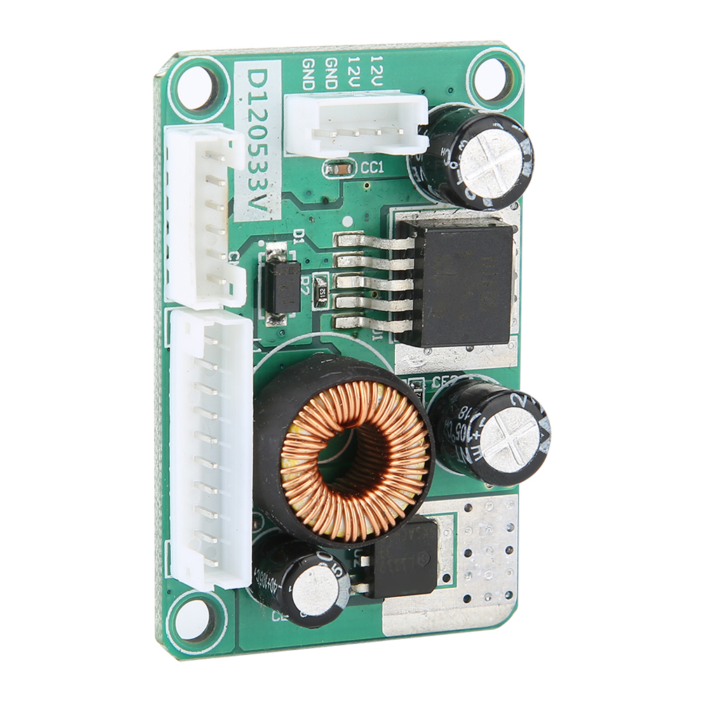 5-teiliges Dc-abwärtsspannungsmodul, 12 V Auf 5 V (3,3 V, 3 A), Hoher Wirkungsgrad Für Lcd-netzteilplatinen