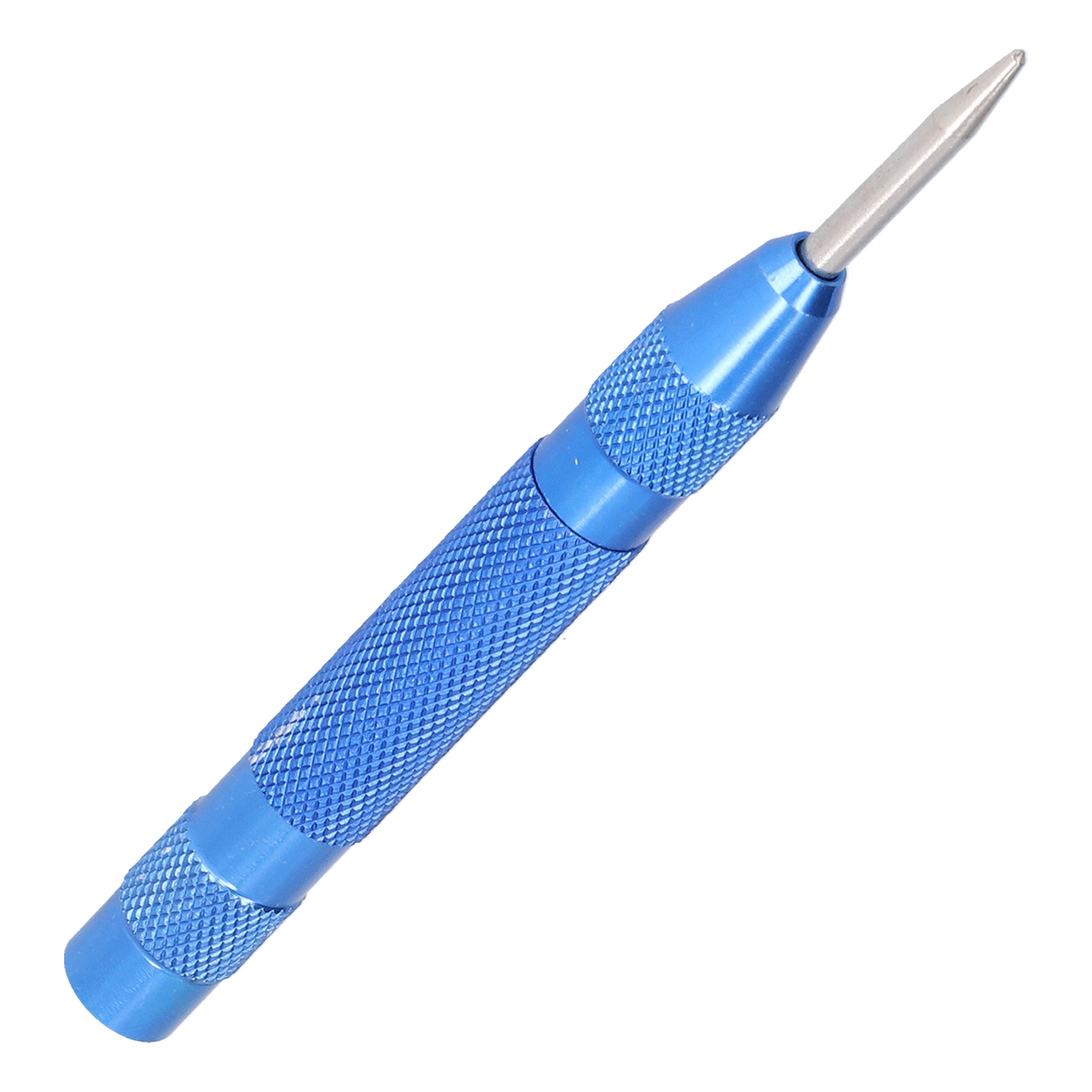 Automatische Stanzmaschine Aus Gehärtetem Stahl, Abnehmbarer Spitzenpositionierer, Einstellbare Kraft, Blaues Stanzwerkzeug