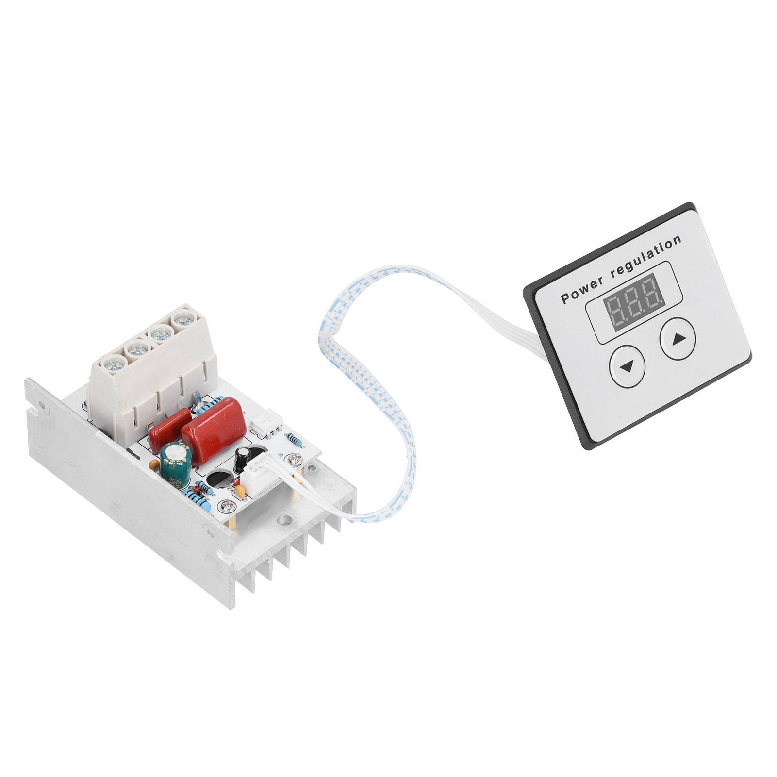 Elektrischer Spannungsregler Auf Thyristorbasis, Digitale Hochleistungsregelung 10.000 W, Externes 220-v-wechselstromnetzteil