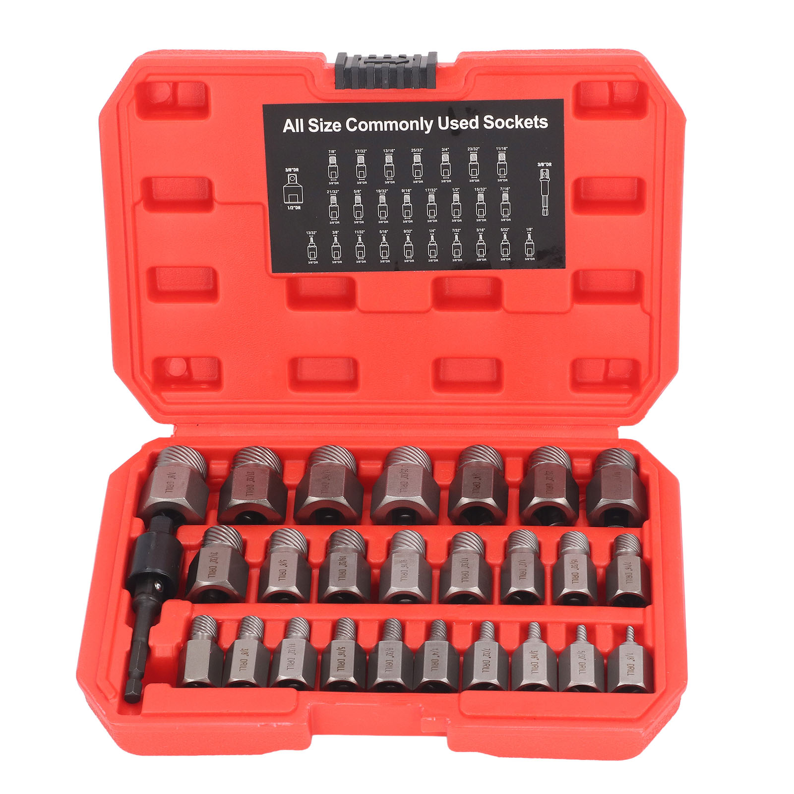 Sechskantschrauben-ausdreher-set (27-teilig) Für Reparatur- Und Wartungsarbeiten.