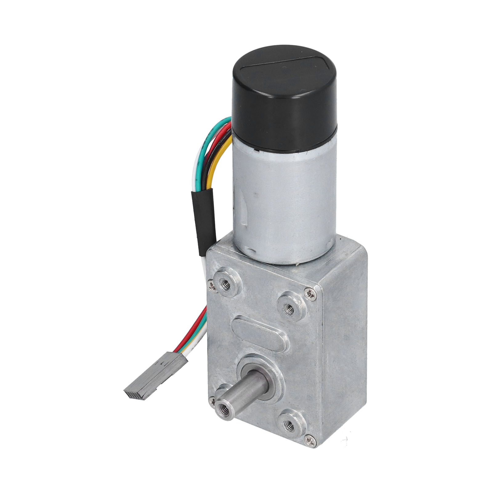 Jgy-370 Encoder-untersetzungsmotor, Ganzmetall-schneckengetriebemotor Mit Selbsthemmung, Einwellenmotor, 24 V Dc, 18 U/min