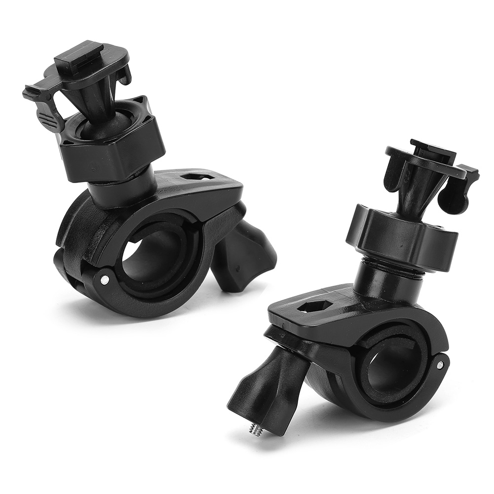 Set Aus 2 Um 360° Drehbaren Halterungen Für Digitale Auto-videorekorder (dvr), Fahrradlenkerhalterung, Einfache Schlaufe Mit Kartenschlitz.