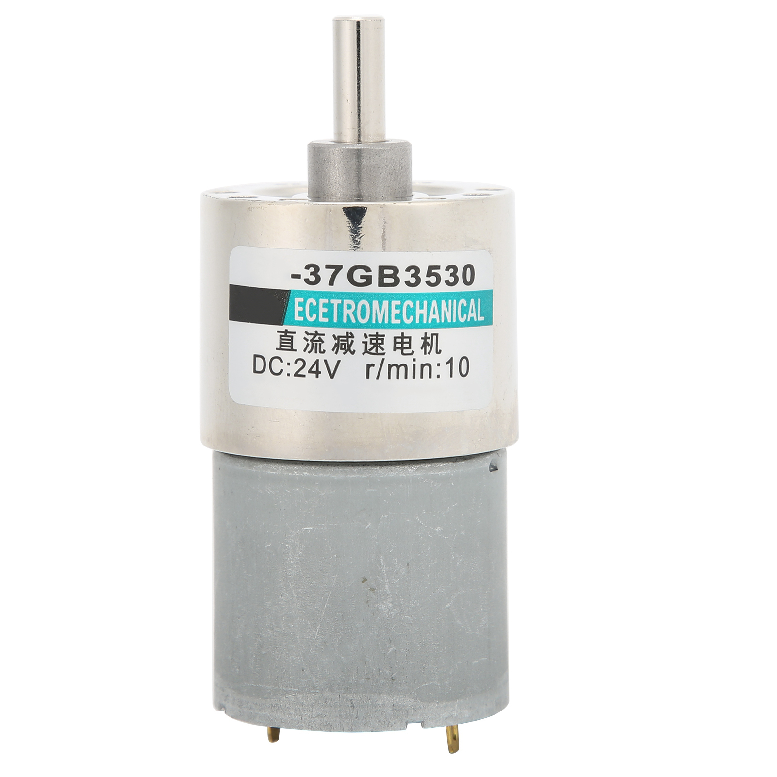 Drehmomentstarker, Langsam Laufender Gleichstrom-getriebemotor, 24 V Permanentmagnet Xd37gb3530, Unterstützt Regler (10 U/min)