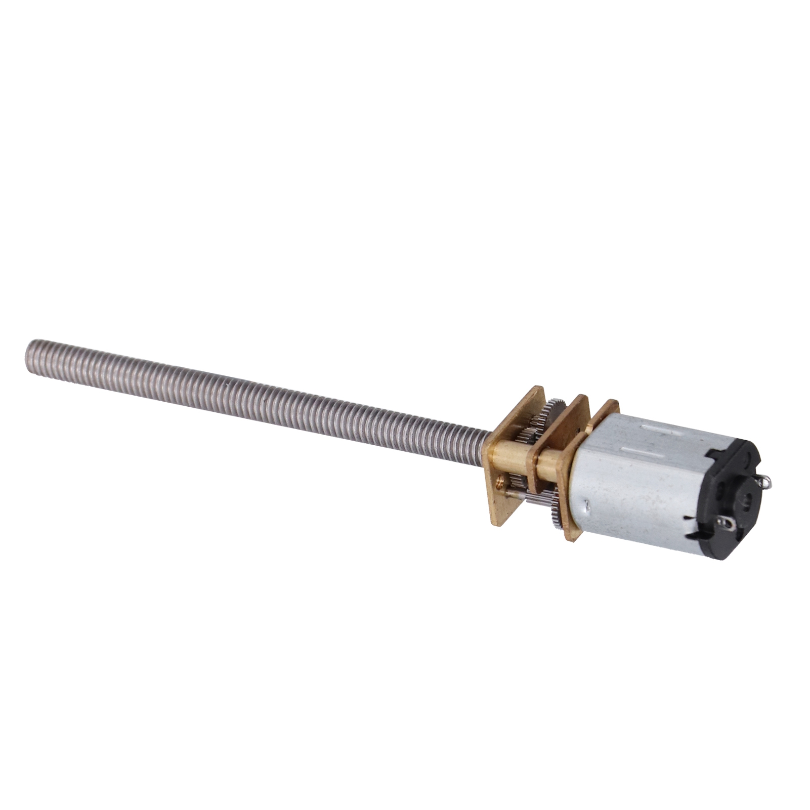 6v Dc Lineargetriebemotor, M4 X 55mm Gewindespindel, 90 U/min, Für Haushaltsgeräte Und Roboter.