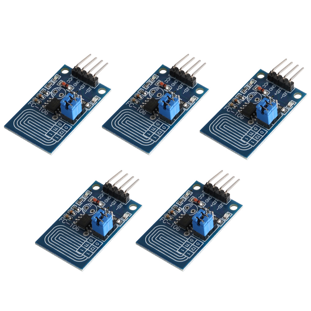 Stufenlos Dimmbares Kapazitives Touch-led-dimmermodul (5 Stück) Mit Pwm-bedienfeld