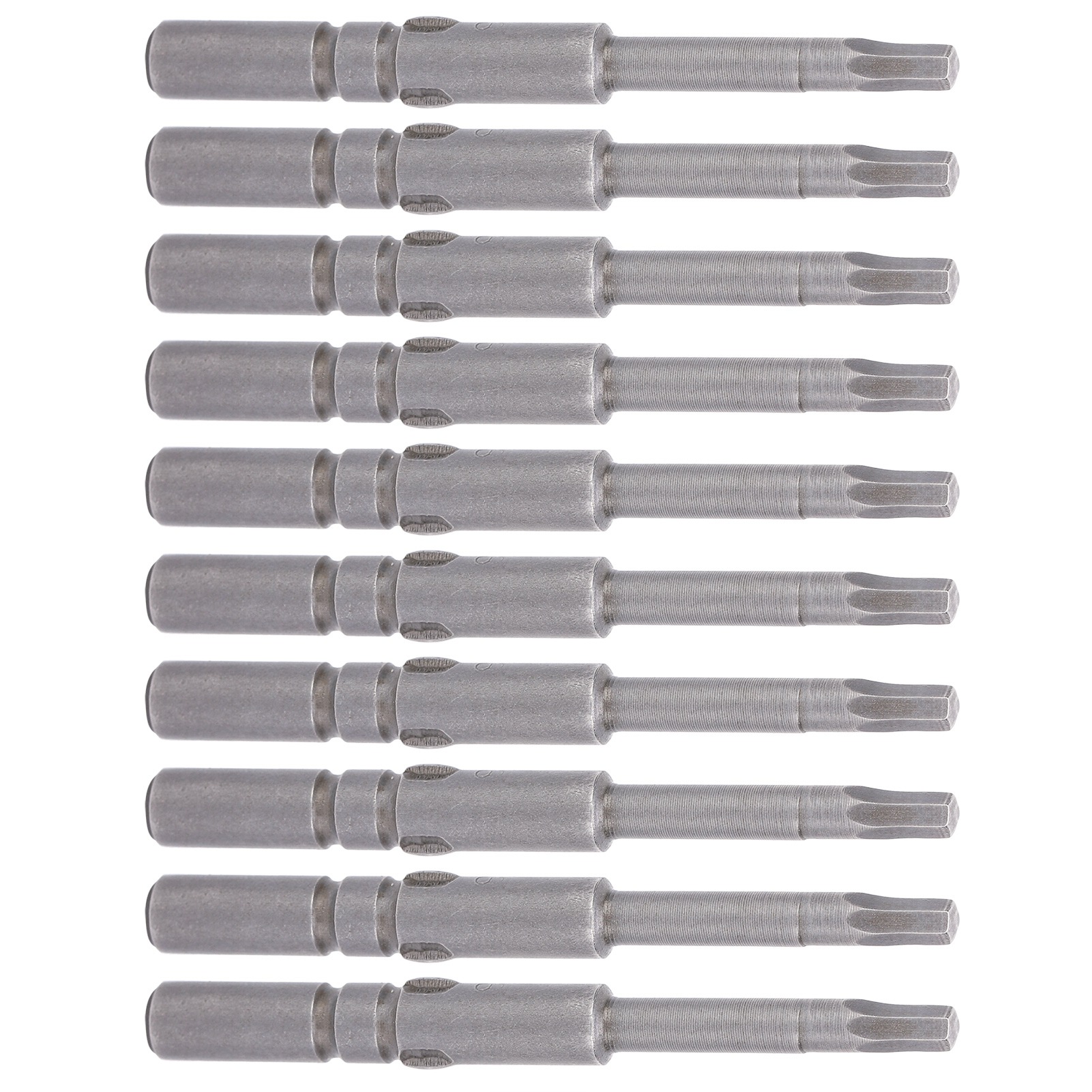 10 Robuste Sechskant-schraubendreherbits Mit Magnetischer Spitze Aus S2-legierungsstahl Für Elektriker