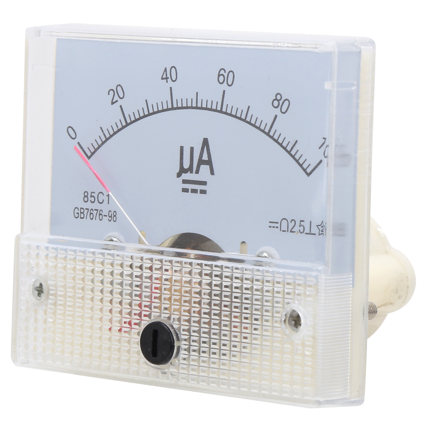 Analoges Nadelamperemeter 85c1 Dc 0100 Μa