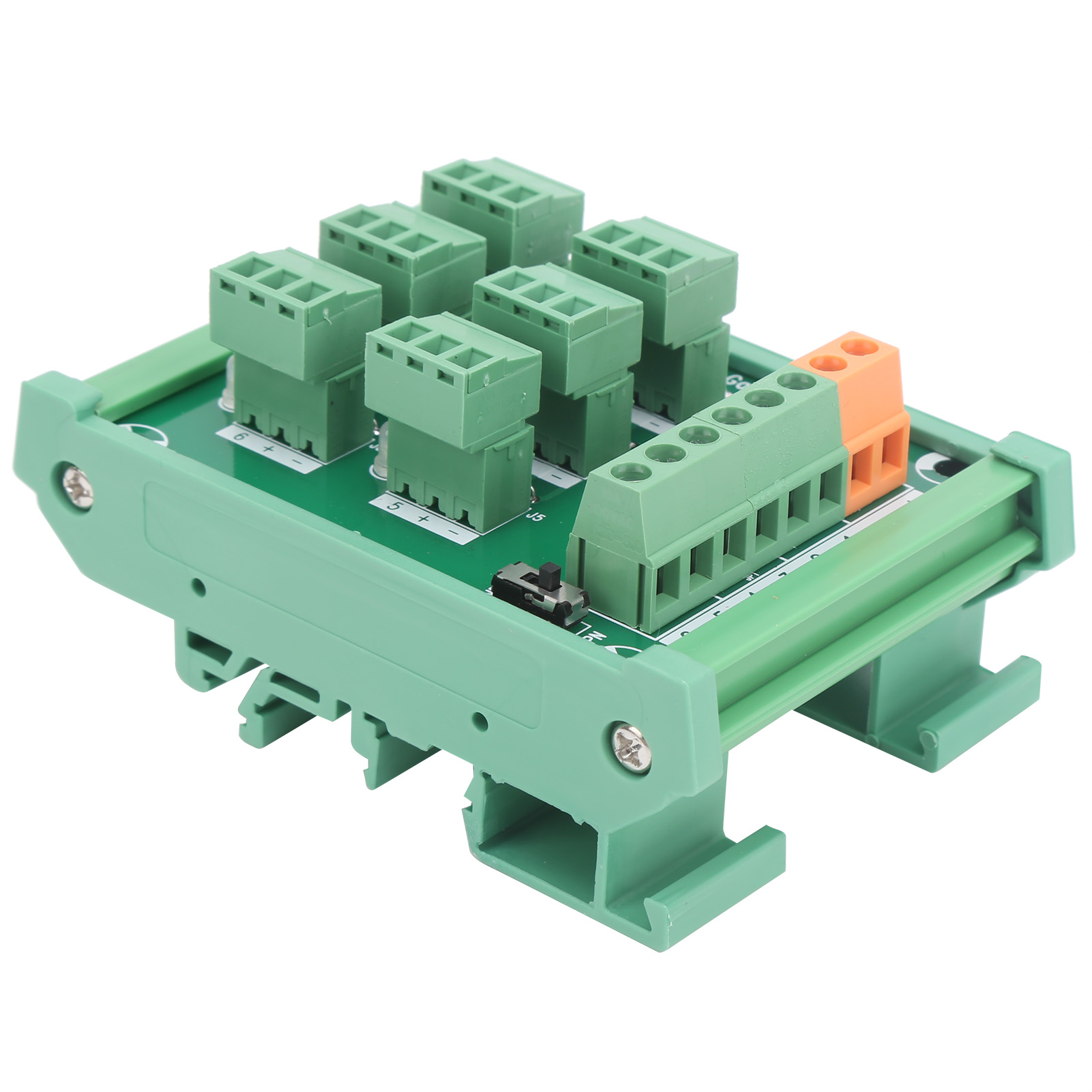 Din-schienen-klemmenblock, 6-kanal 3-draht Kp-6l-gther C Datenerfassungskarte