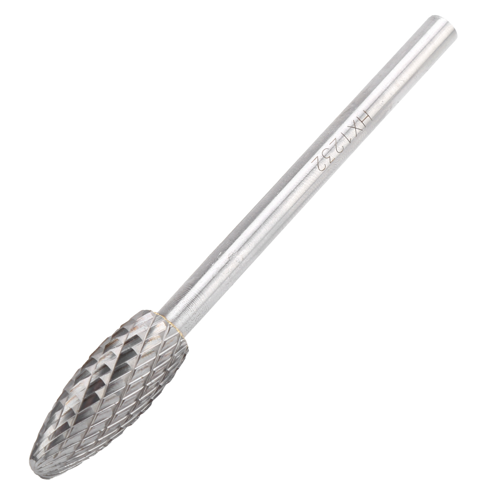 Rotationsfeile Mit 6-mm-griff Aus Wolframstahl, Industriewerkzeug Typ H, 6 X 12 X 32 X 100 Mm