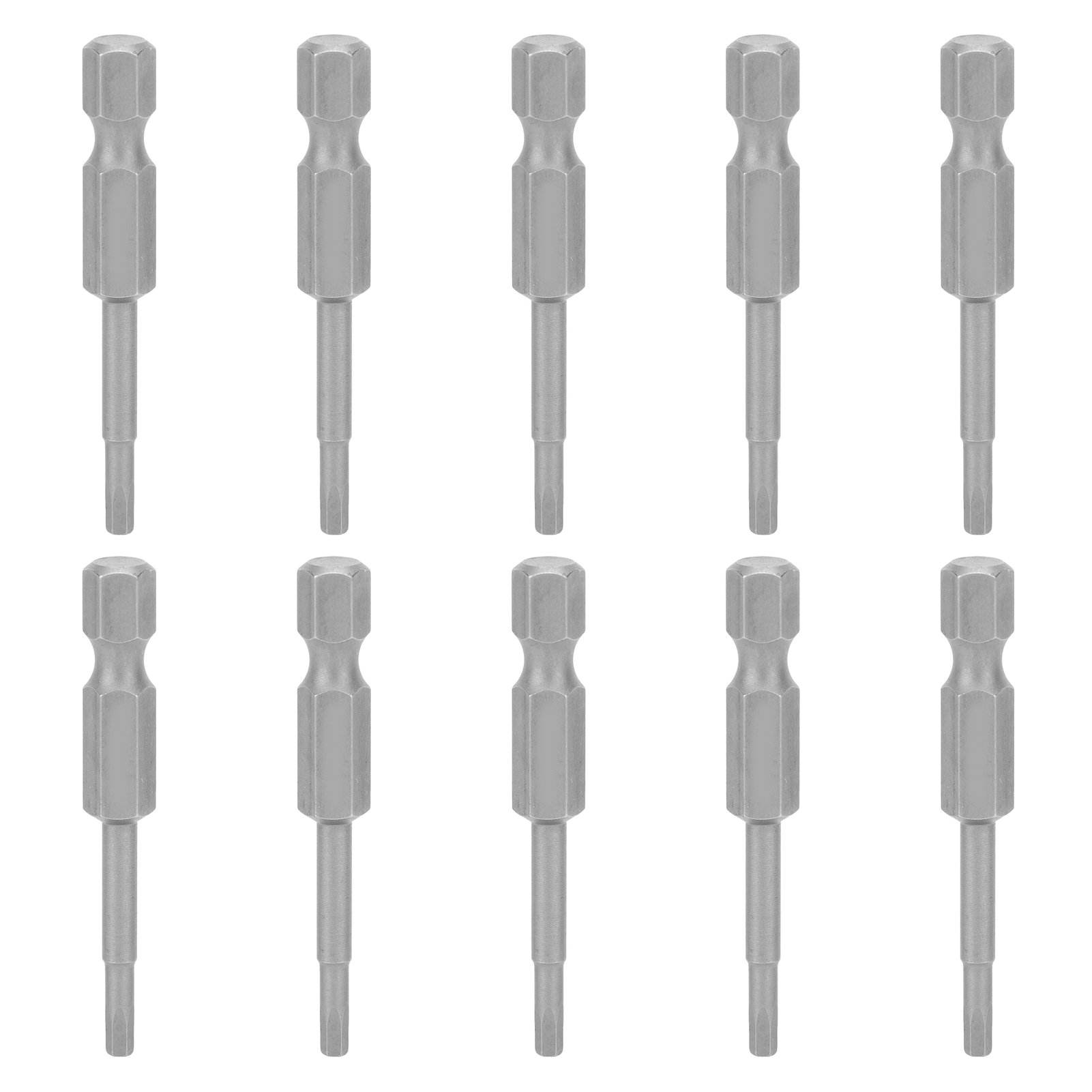 10 Magnetische Schraubendreherbits Aus S2-legierungsstahl, Sechskant-einsätze, Schraubenzubehör
