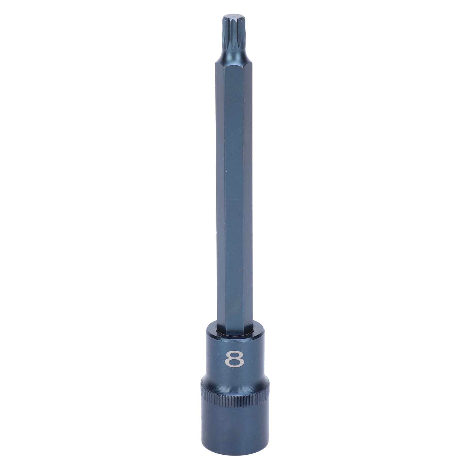 Steckschlüssel-bit Mit 12 Punkten Aus Hochhartem, Brüniertem Legiertem Stahl, 1/2"-antrieb.