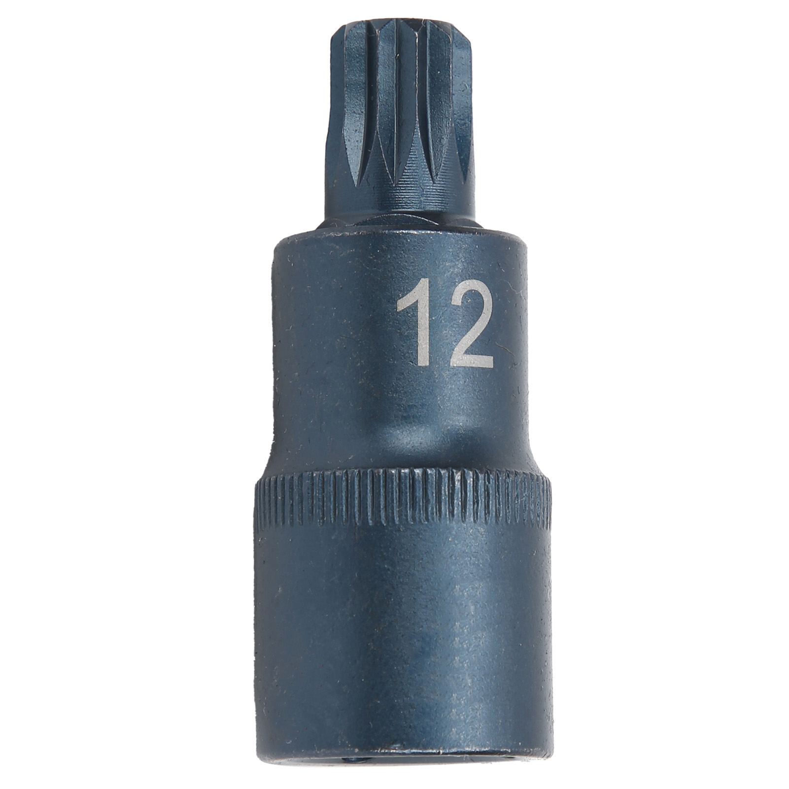 Steckschlüssel Aus Brüniertem Legiertem Stahl, 12-kant-schnellschlüssel, 1/2"-antriebsbitadapter, M12