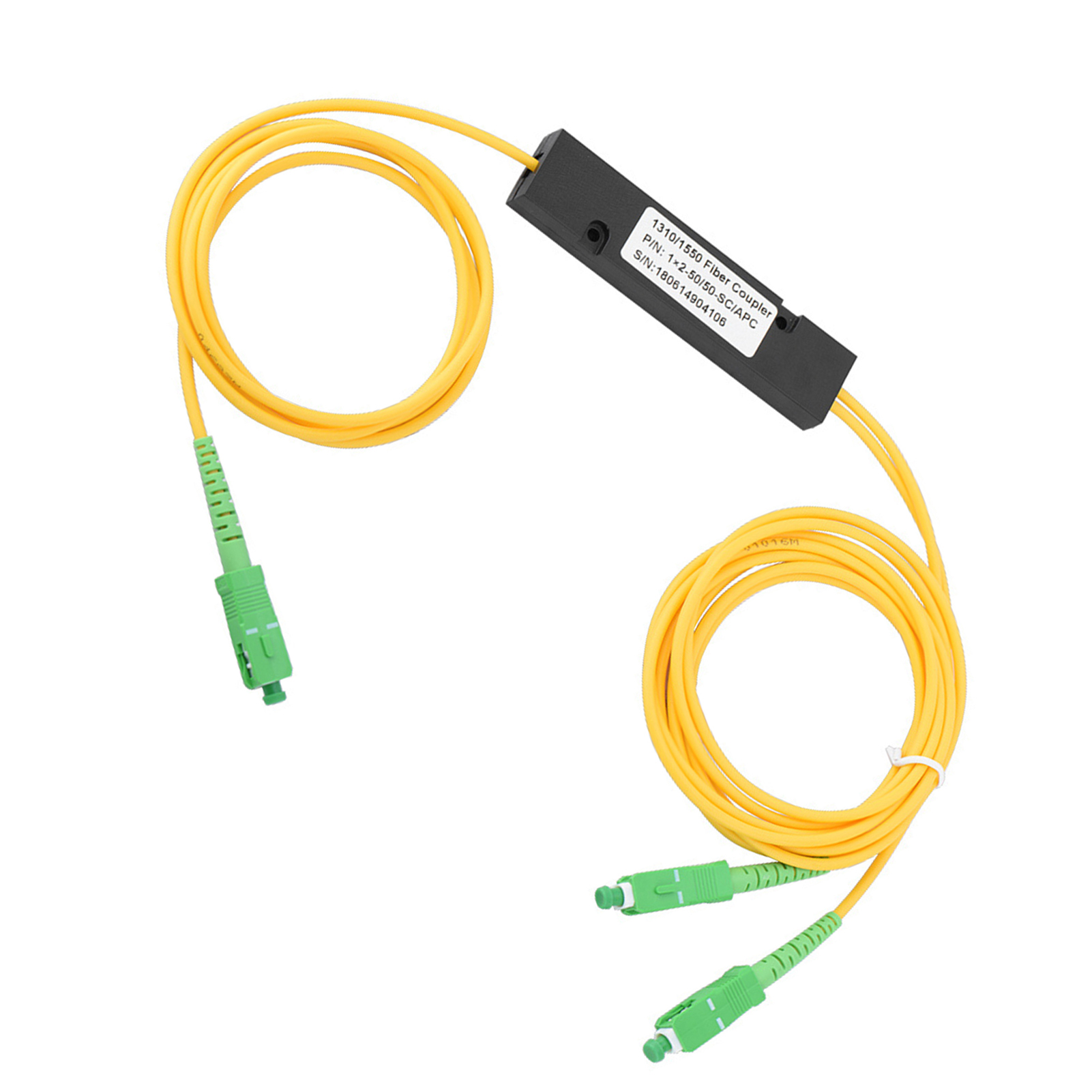 Sc Apc 1x2 Plc Sc/upc Pcl Singlemode-lichtwellenleitersplitter