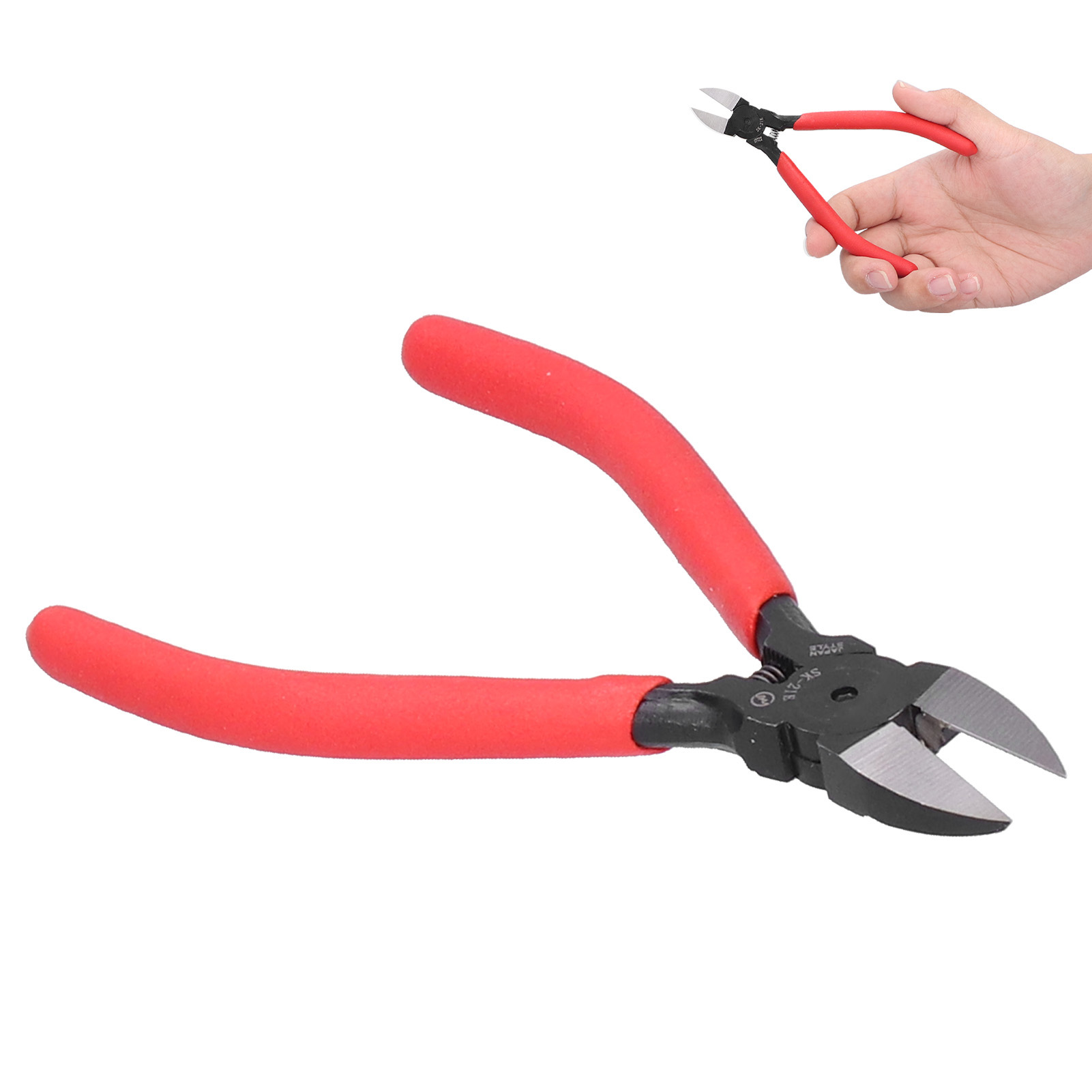 Diagonalschneider Aus Chrom-vanadium-stahl Mit Rückholfeder Zum Durchtrennen Von Elektrischen Leitungen, 12,7 Cm (5 Zoll)
