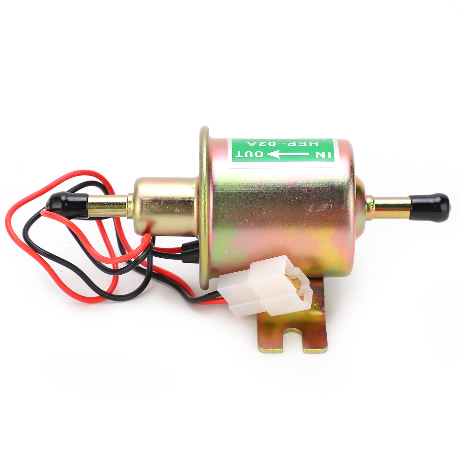 Universelle Elektrische Kraftstoffpumpe Hep-02a, Gehäuse Aus Kupferbeschichtetem Aluminium, 0,3-zoll-schlauchanschluss, 1,2 A, 12 V