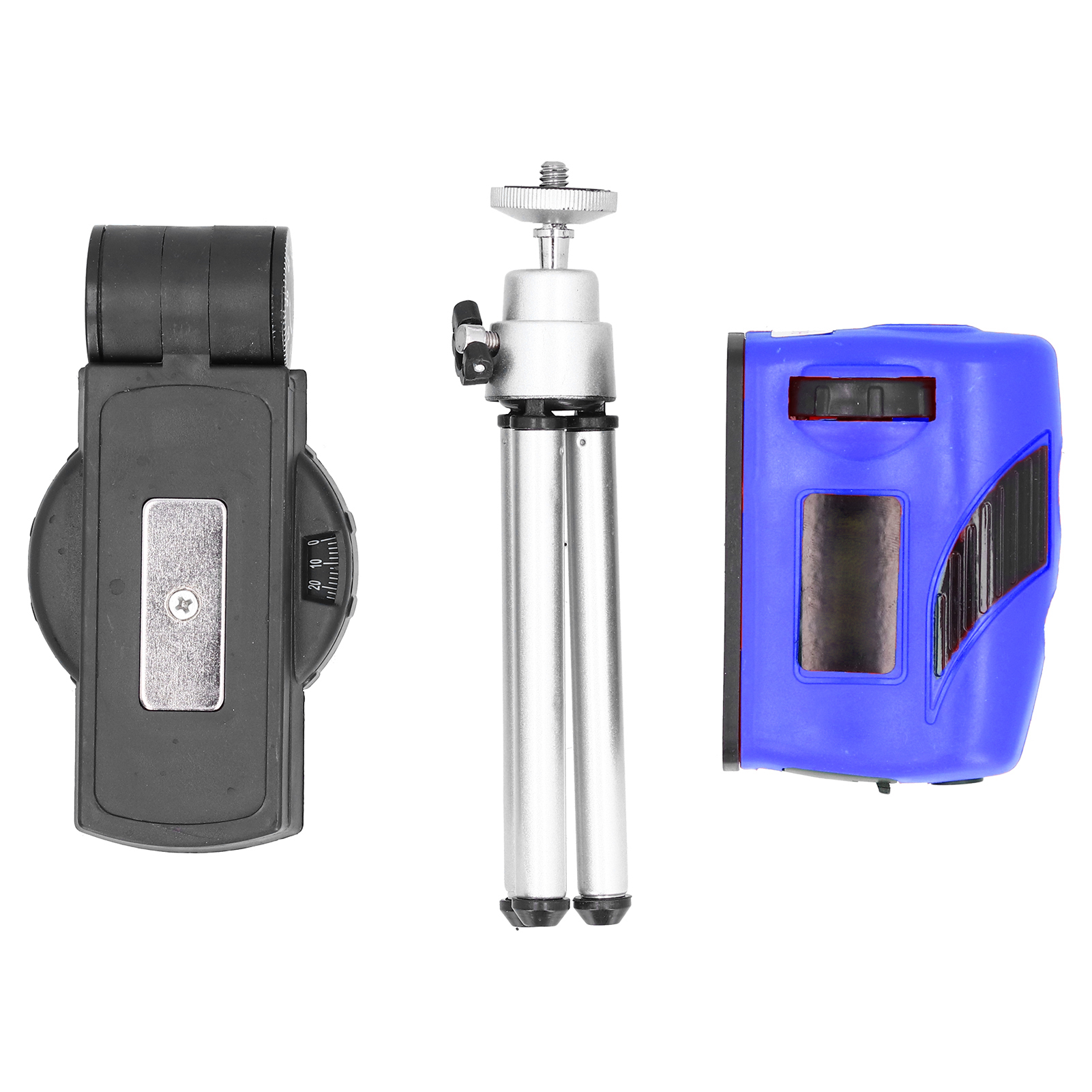 Roter Strahl, Praktisches Und Robustes Messinstrument Aus Abs Mit Blauem Stativfuß