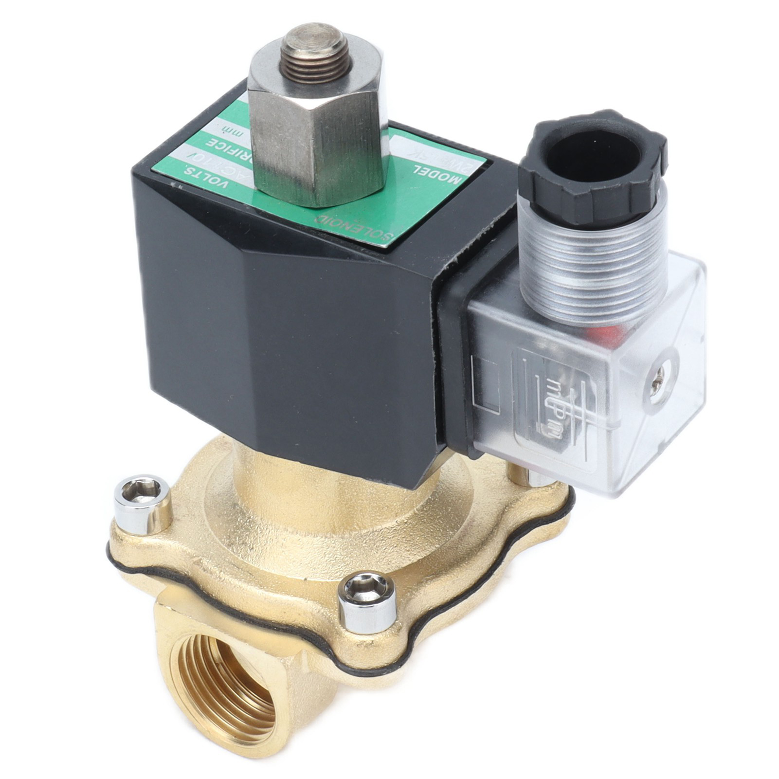 Normalerweise Offenes 2-wege-magnetventil Mit Messingmembran Für Automatisierungsanlagen 2w-15kac220v