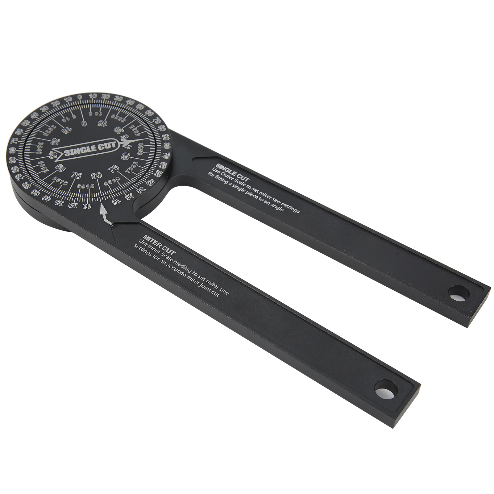 Winkelmesser Für Die Holzbearbeitung (0360°) Aus Aluminiumlegierung - Winkelmessgerät