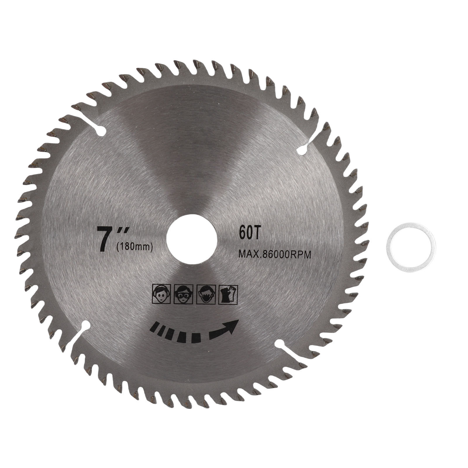 7x60t Kreissägeblatt Für Holzbearbeitung, Trennscheibe, Holzbearbeitungszubehör, 180 Mm