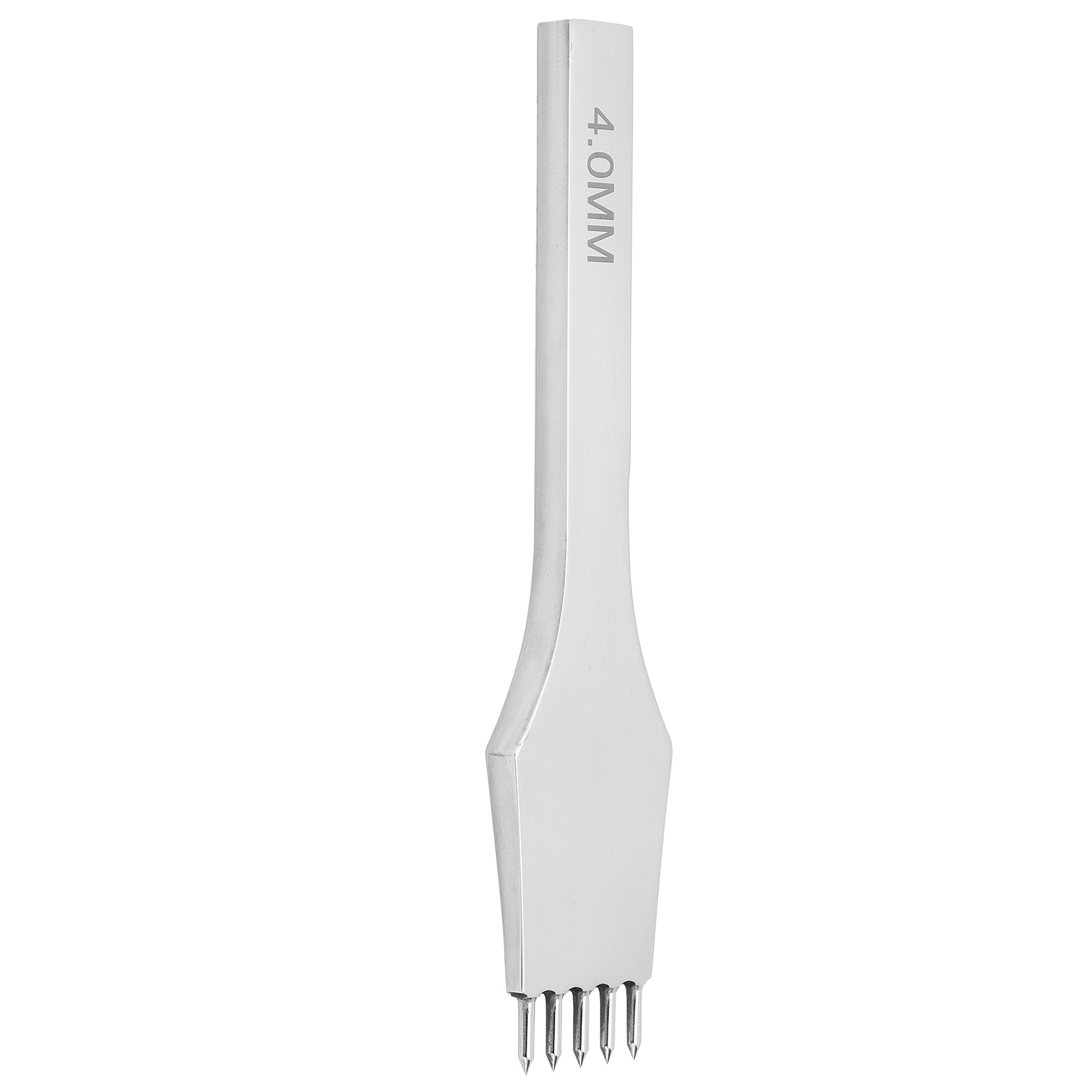 Rundzinken-lederlocher, Stahllocher Für Näh- Und Bastelarbeiten (4 Mm, 5 Zinken)